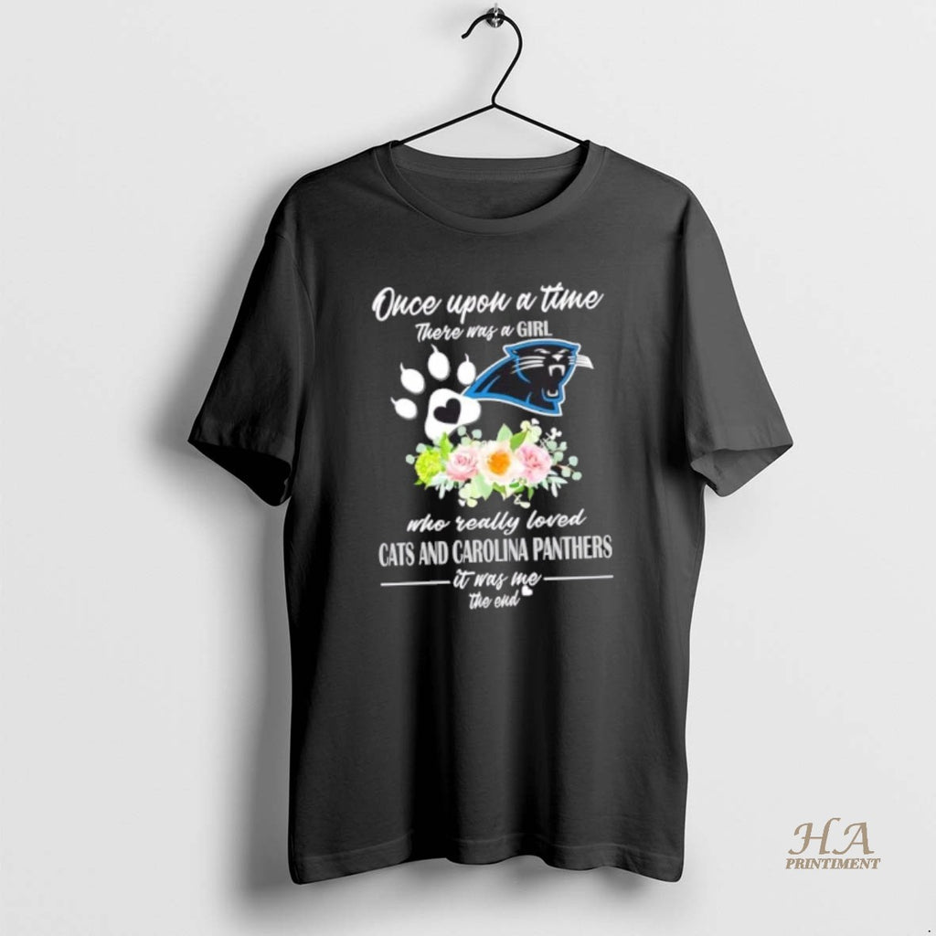 Official Once Upon A Time There Was A Girl Who Really Loved Cats And Carolina Shirt Hoodie Sweatshirt | PurePodTees.com