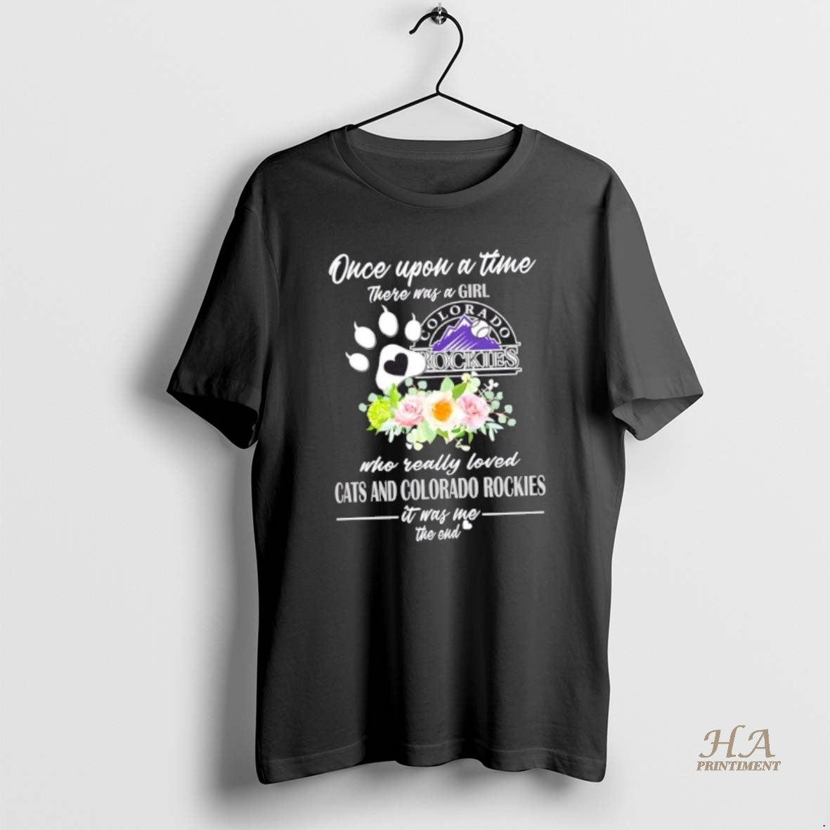 Official Once Upon A Time There Was A Girl Who Really Loved Cats And Colorado Shirt Hoodie Sweatshirt | PurePodTees.com
