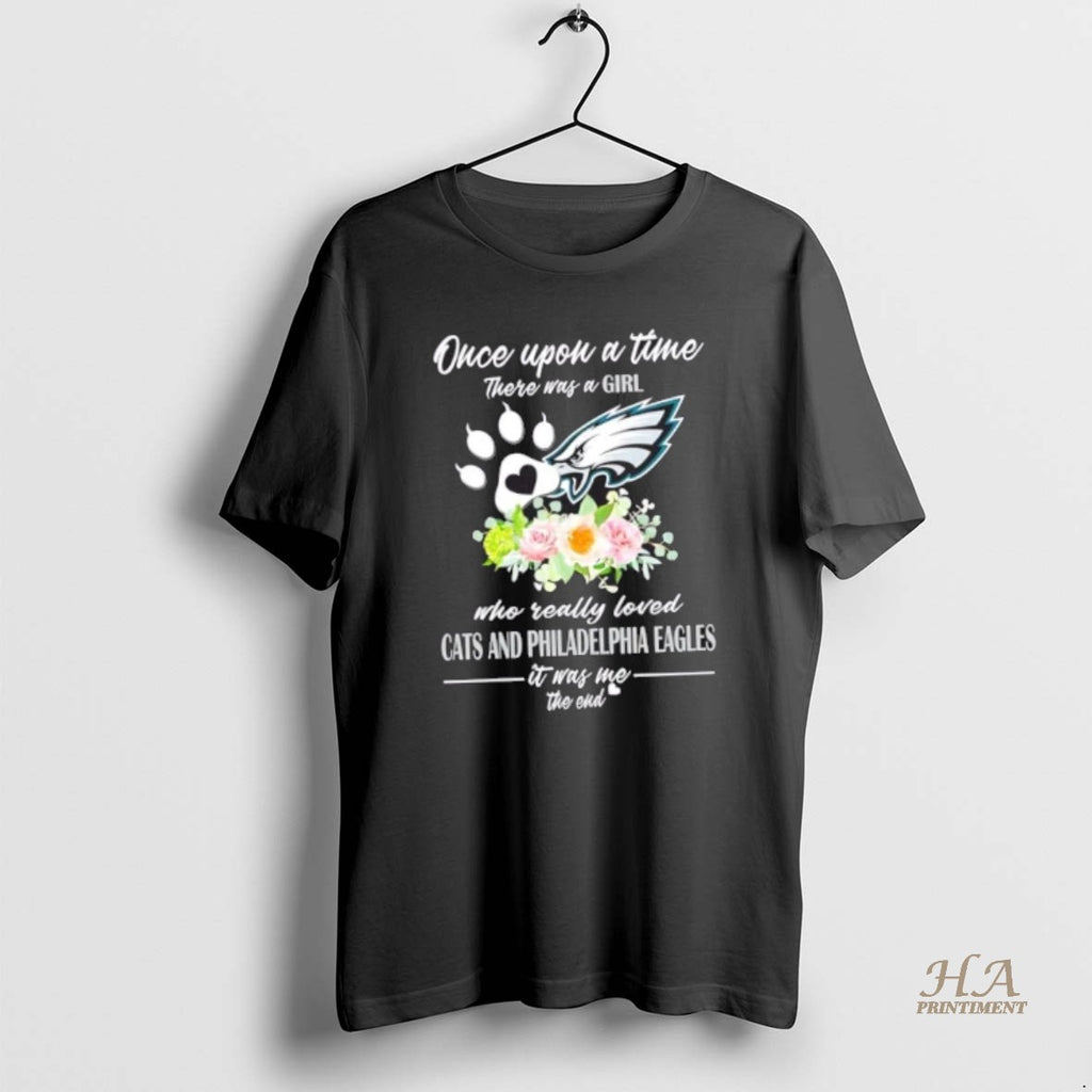 Official Once Upon A Time There Was A Girl Who Really Loved Cats And Philadelphia Shirt Hoodie Sweatshirt | PurePodTees.com