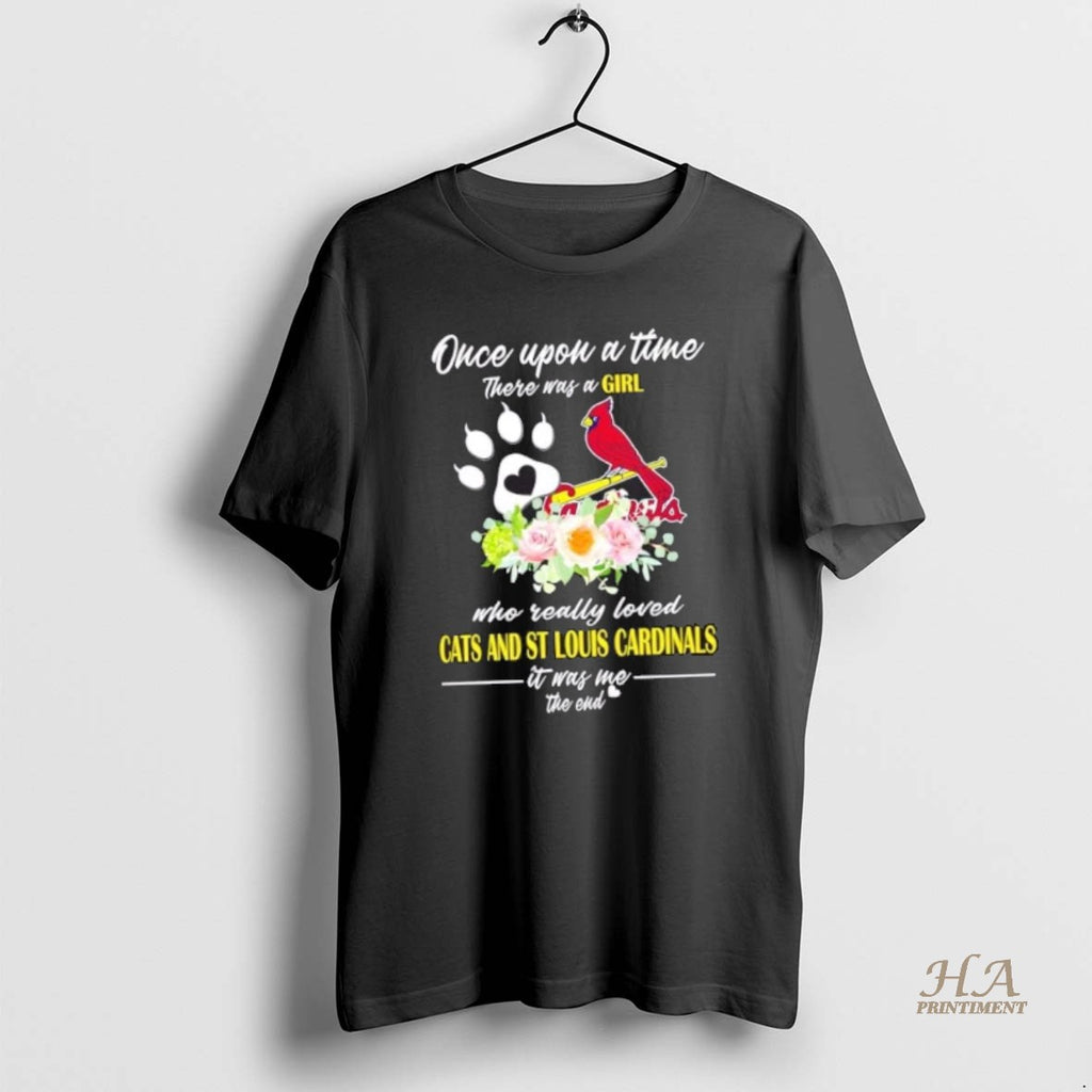 Official Once Upon A Time There Was A Girl Who Really Loved Cats And St Shirt Hoodie Sweatshirt | PurePodTees.com