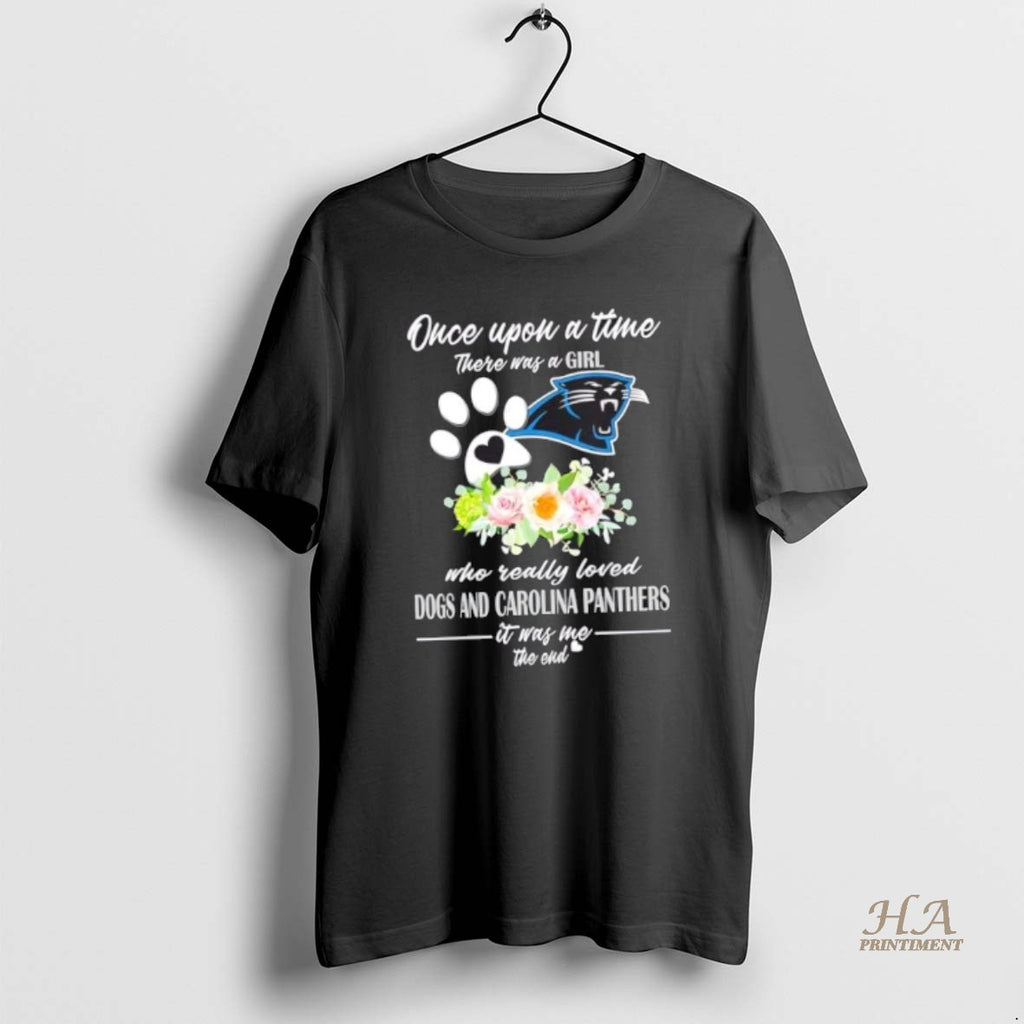 Official Once Upon A Time There Was A Girl Who Really Loved Dogs And Carolina Shirt Hoodie Sweatshirt | PurePodTees.com