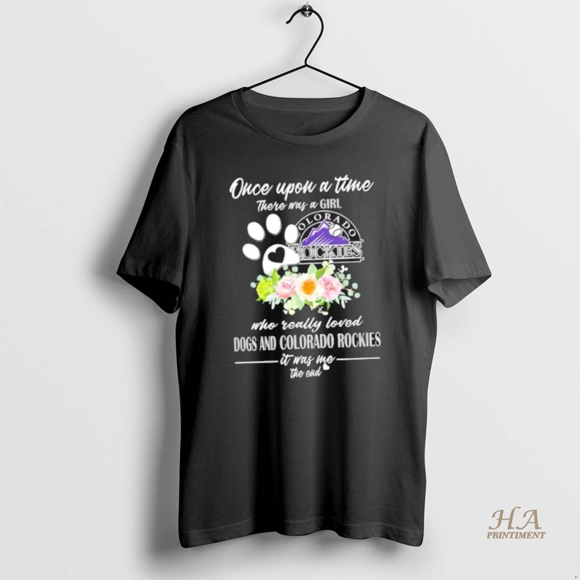 Official Once Upon A Time There Was A Girl Who Really Loved Dogs And Colorado Shirt Hoodie Sweatshirt | PurePodTees.com