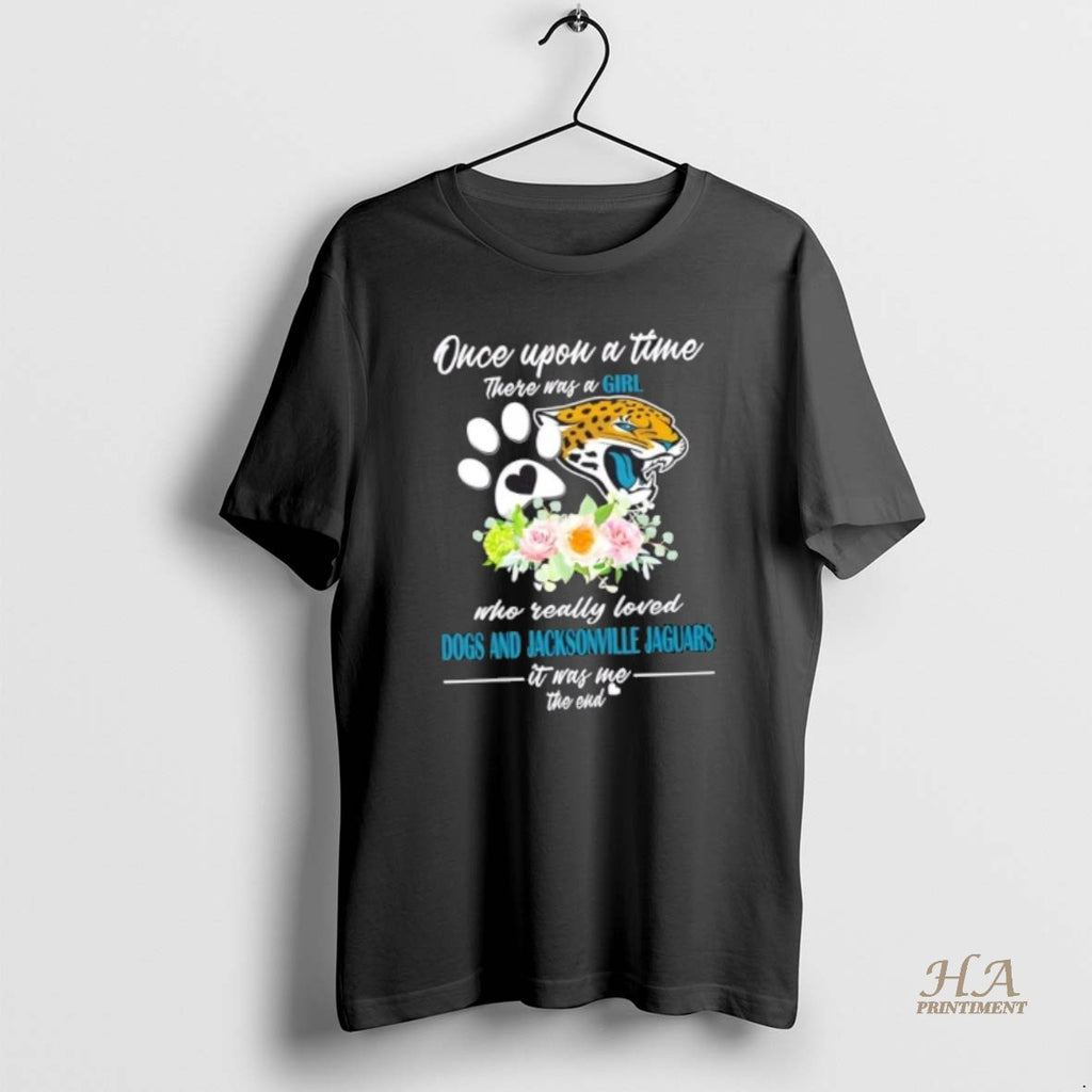 Official Once Upon A Time There Was A Girl Who Really Loved Dogs And Jacksonville Shirt Hoodie Sweatshirt | PurePodTees.com