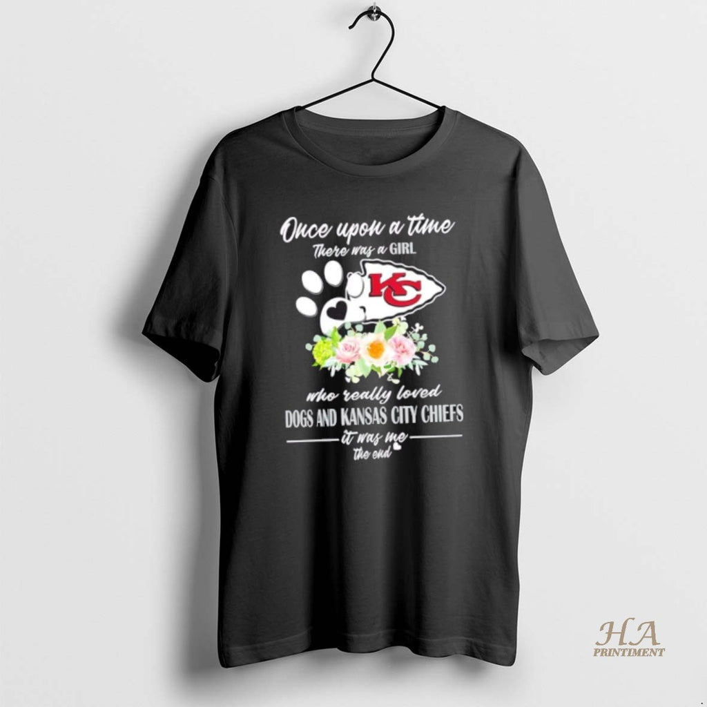 Official Once Upon A Time There Was A Girl Who Really Loved Dogs And Kansas Shirt Hoodie Sweatshirt | PurePodTees.com