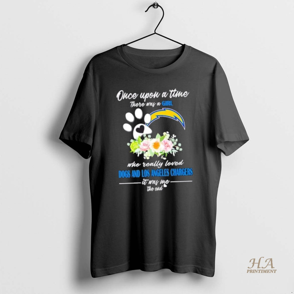 Official Once Upon A Time There Was A Girl Who Really Loved Dogs And Los Shirt Hoodie Sweatshirt | PurePodTees.com