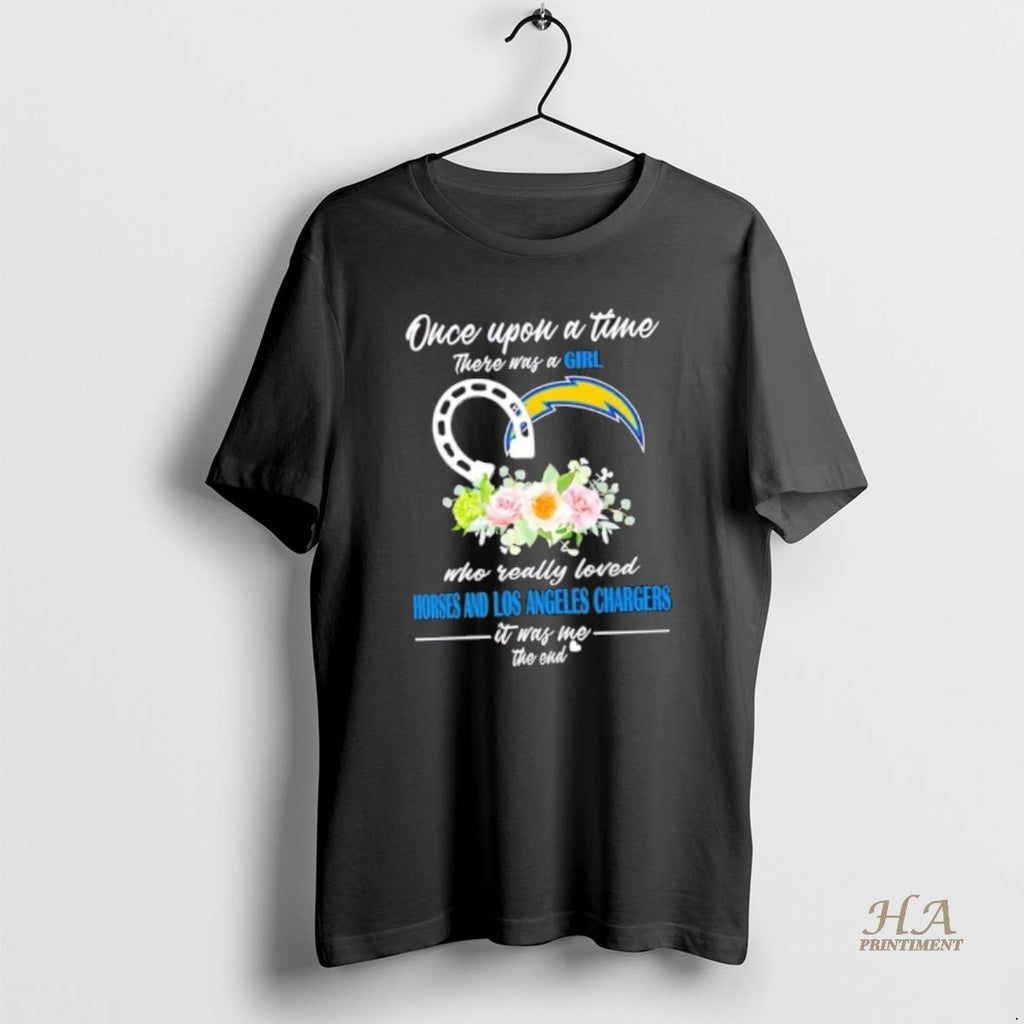 Official Once Upon A Time There Was A Girl Who Really Loved Horses And Los Shirt Hoodie Sweatshirt | PurePodTees.com