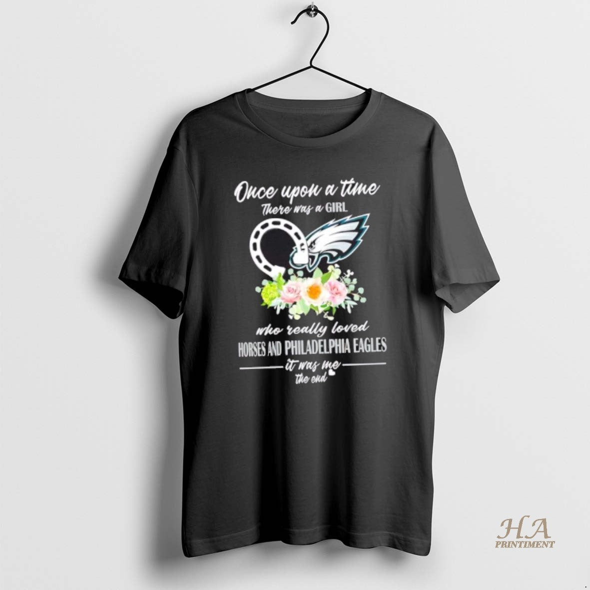 Official Once Upon A Time There Was A Girl Who Really Loved Horses And Philadelphia Shirt Hoodie Sweatshirt | PurePodTees.com
