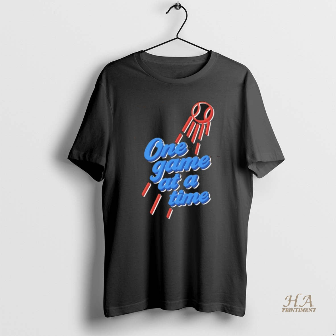 Official One Game At A Time Los Angeles Dodgers Parody Logo Shirt Hoodie Sweatshirt | PurePodTees.com