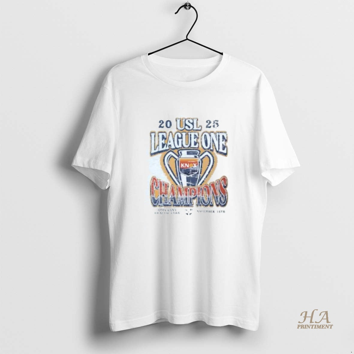 Official One Knoxville Sc 2025 Usl League One Champions Trophy Shirt Hoodie Sweatshirt | PurePodTees.com