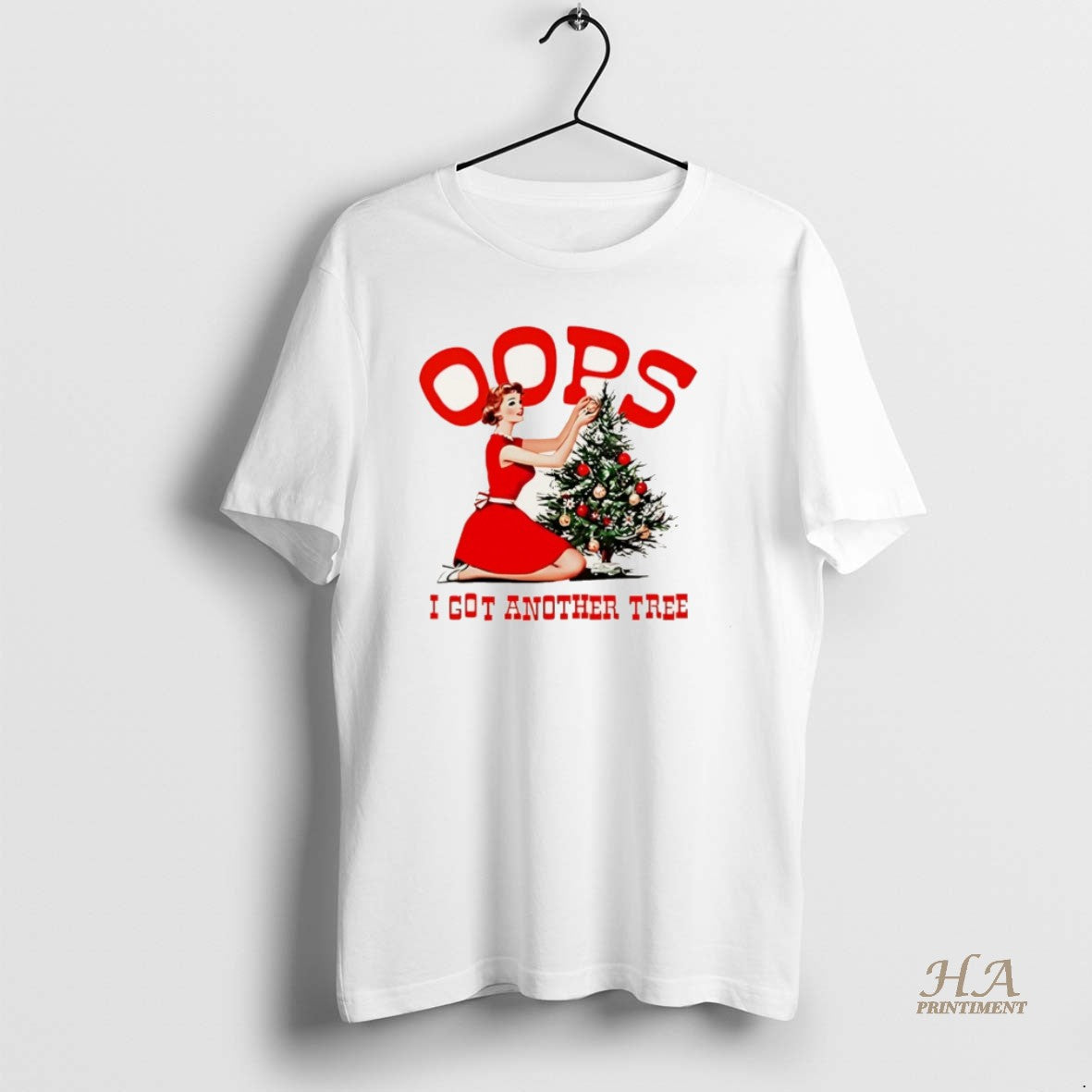 Official Oops I Got Another Tree Christmas Christmas Shirt Hoodie Sweatshirt | PurePodTees.com