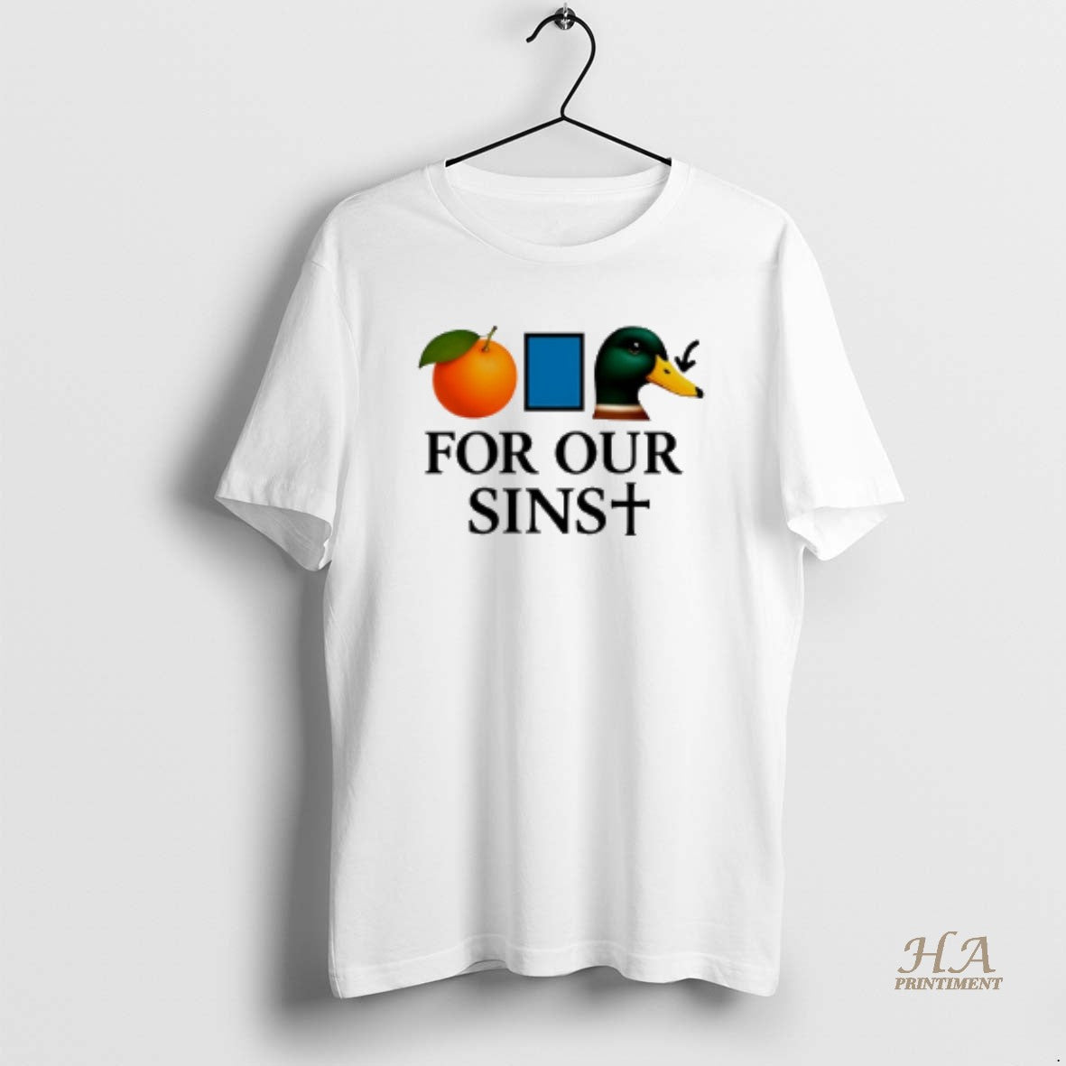 Official Orange Duck For Our Sins Shirt Hoodie Sweatshirt | PurePodTees.com