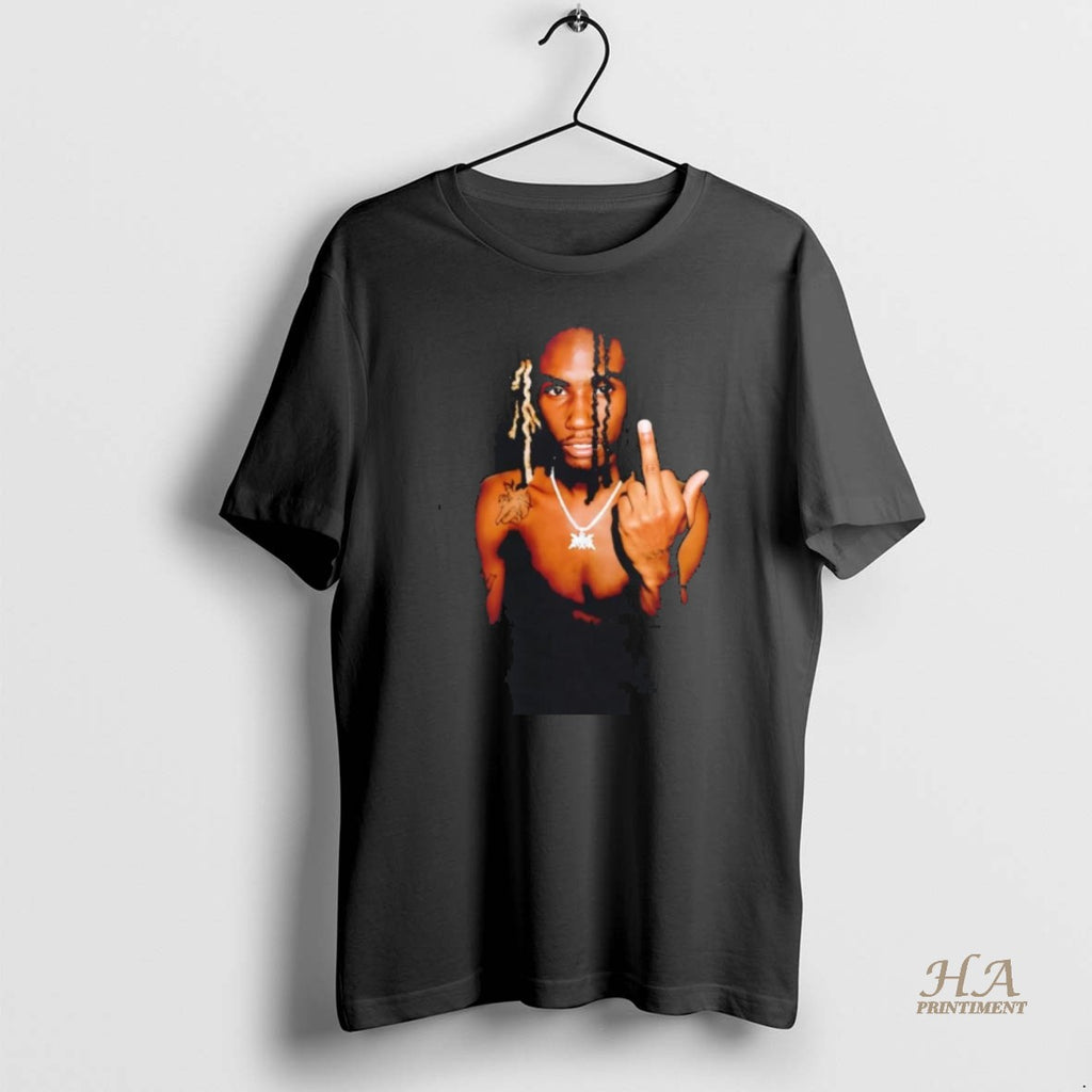 Official Osamason Middle Finger Portrait Shirt Hoodie Sweatshirt | PurePodTees.com