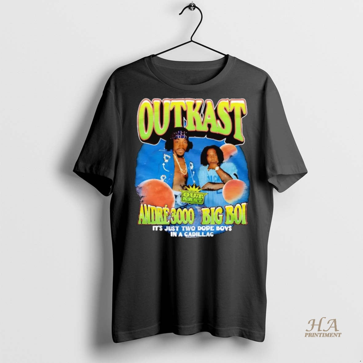 Official Outkast Andre 3000 And Big Boi Its Just 2 Dope Boys In A Cadillac Shirt Hoodie Sweatshirt | PurePodTees.com