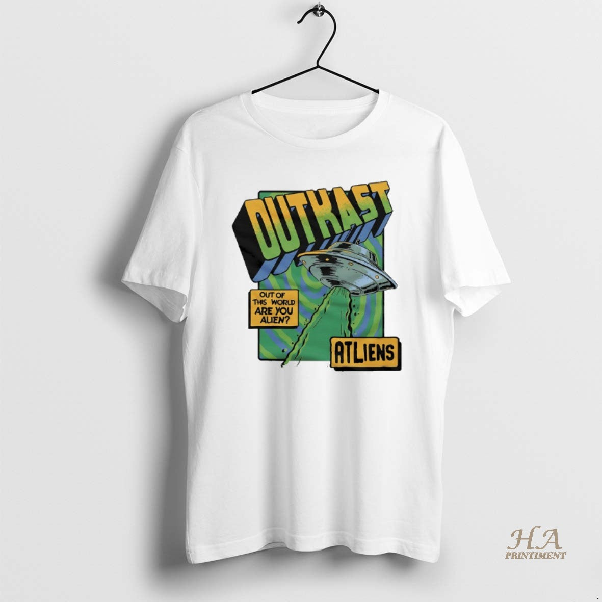 Official Outkast Atliens Out Of This World Are You Alien Shirt Hoodie Sweatshirt | PurePodTees.com
