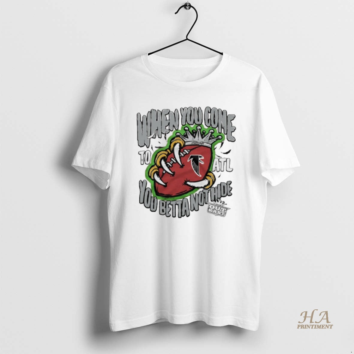 Official Outkast X Atlanta Falcons When You Come You Betta Not Hide Shirt Hoodie Sweatshirt | PurePodTees.com