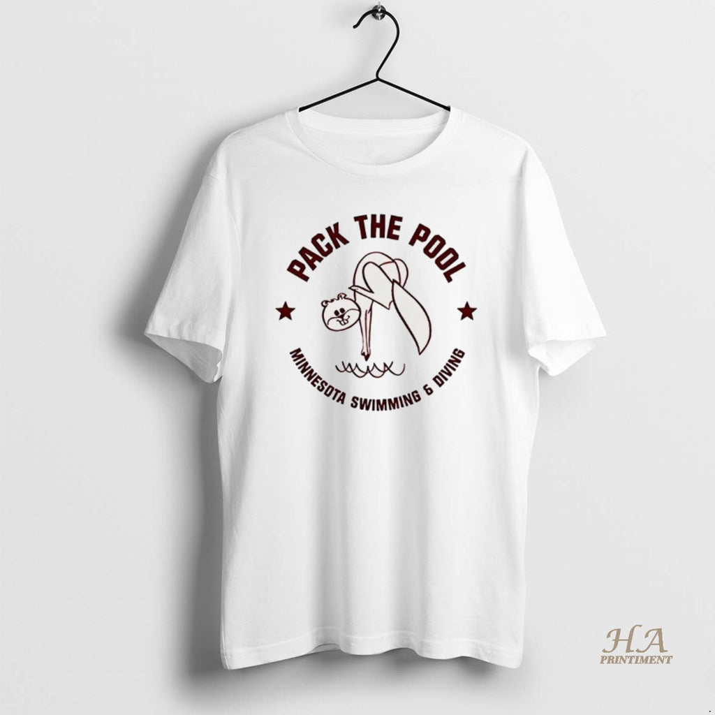 Official Pack The Pool Minnesota Swimming And Diving Shirt Hoodie Sweatshirt | PurePodTees.com