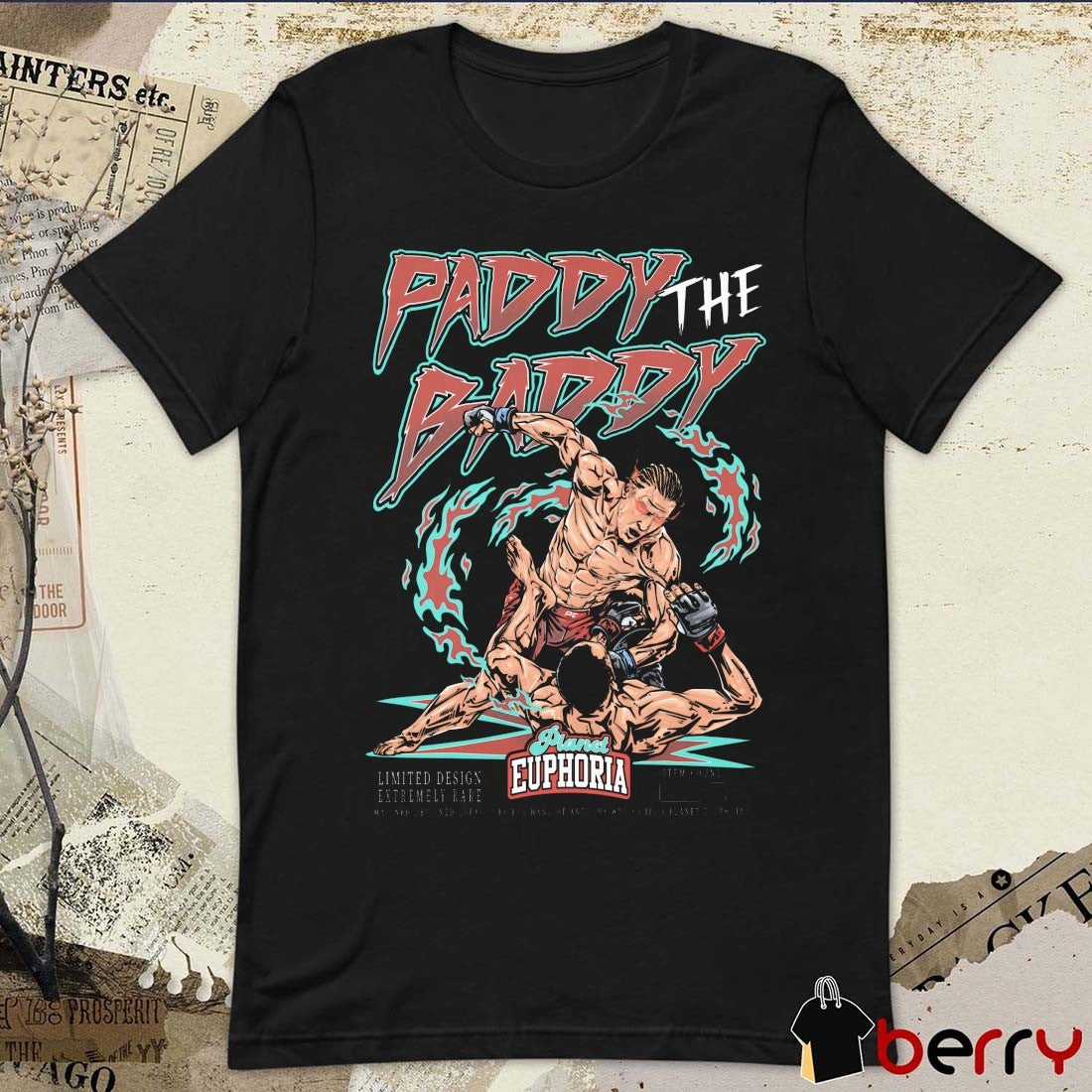 Paddy The Baddy 2026 Planet Euphoria Graphic Shirt