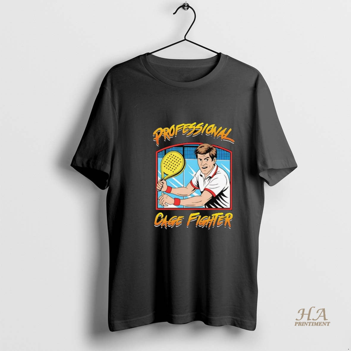 Official Padel Professional Cage Fighter Shirt Hoodie Sweatshirt | PurePodTees.com