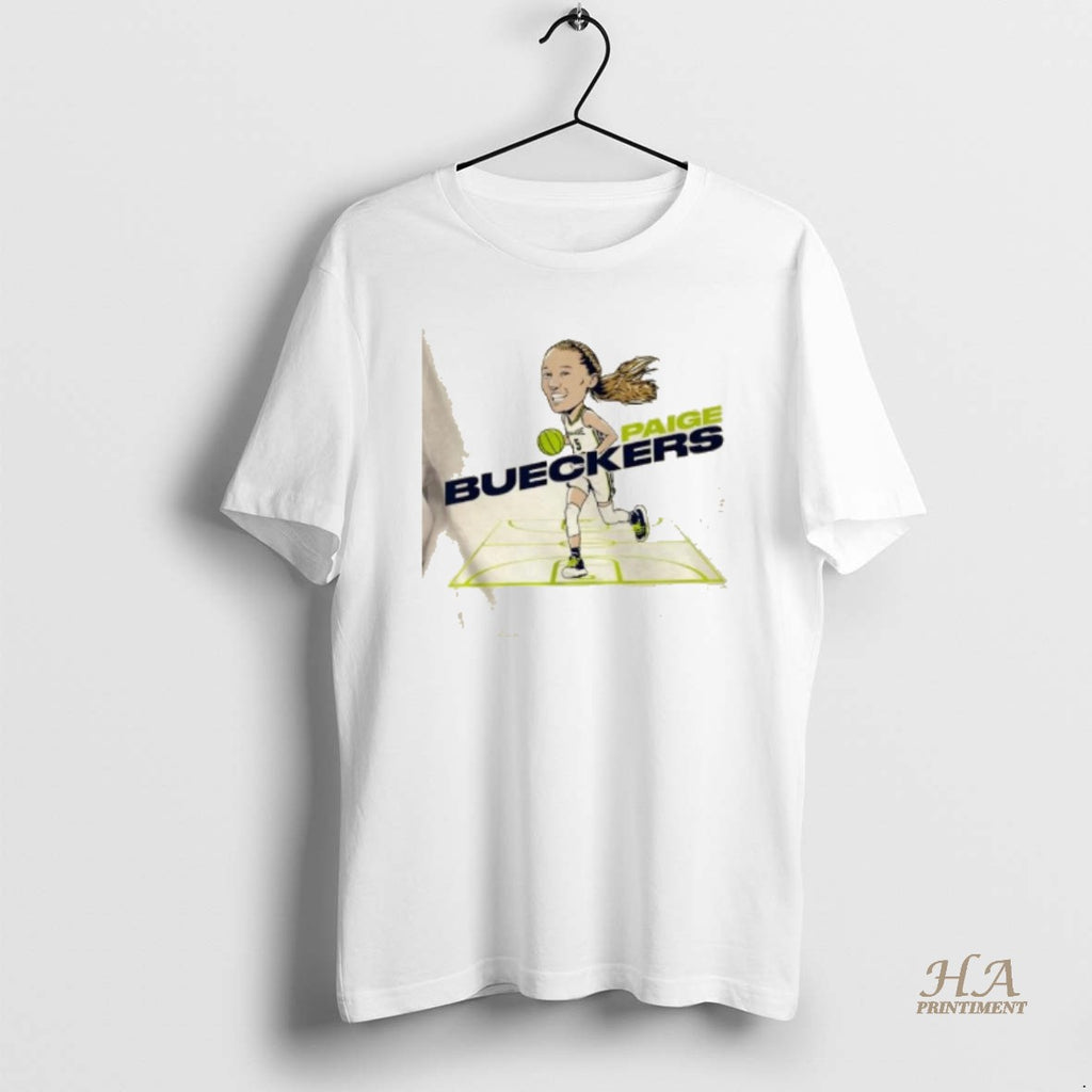 Official Paige Bueckers Dallas Wings Womens Basketball Caricature Shirt Hoodie Sweatshirt | PurePodTees.com