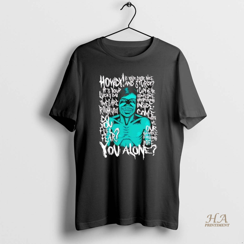 Official Pale Visitor Do You Feel Fear You Alone Shirt Hoodie Sweatshirt | PurePodTees.com
