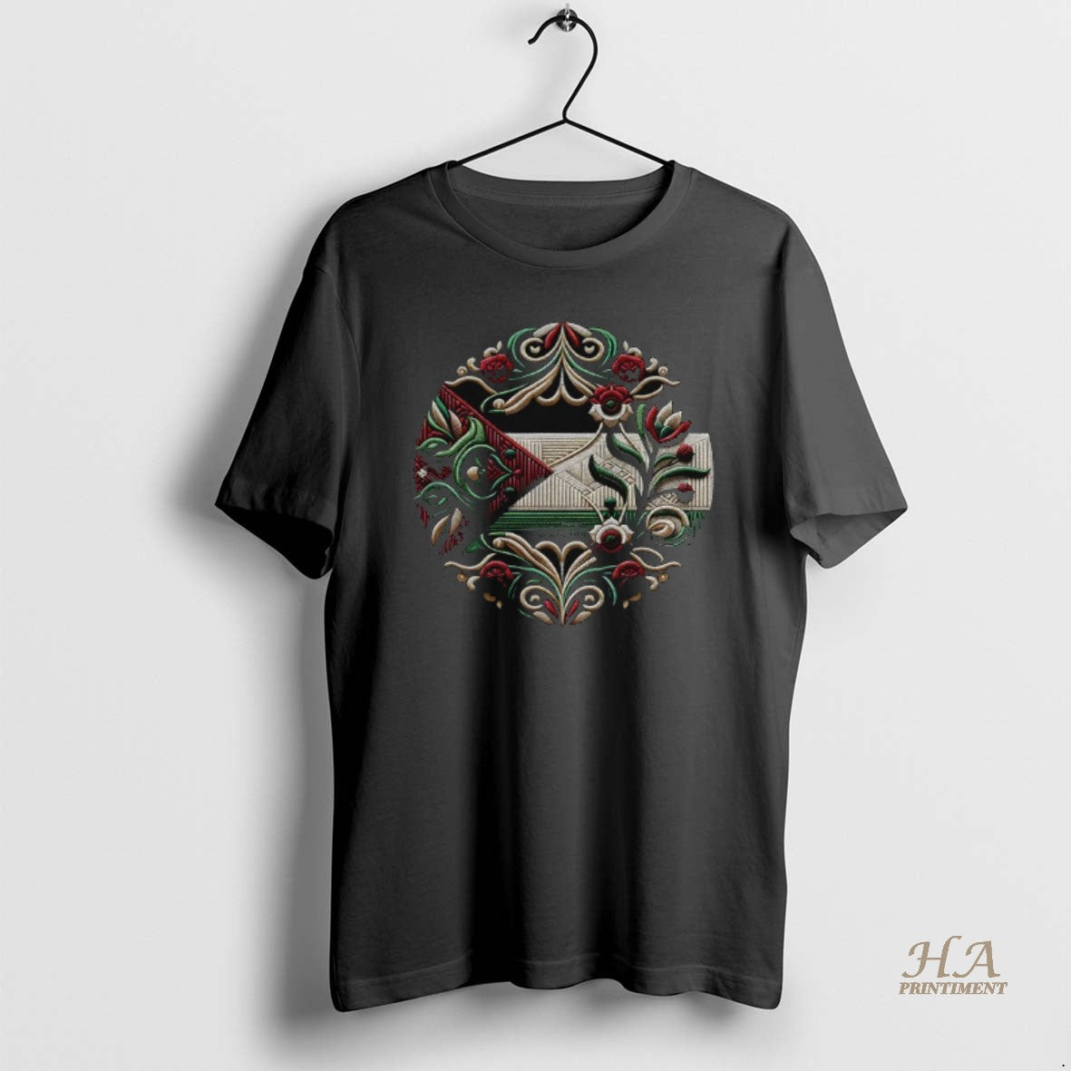 Official Palestine Rose Flower Anti War Free Palestine Shirt Hoodie Sweatshirt | PurePodTees.com