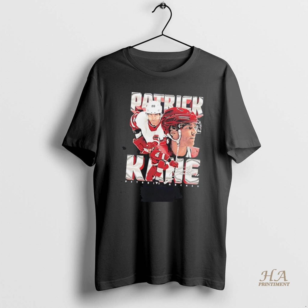 Official Patrick Kane Picture Collage Signature Detroit Red Wings Shirt Hoodie Sweatshirt | PurePodTees.com