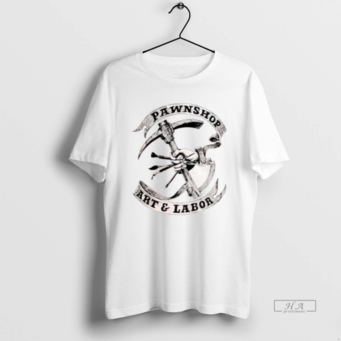Official Pawnshop Art Labor Logo Shirt Hoodie Sweatshirt | PurePodTees.com