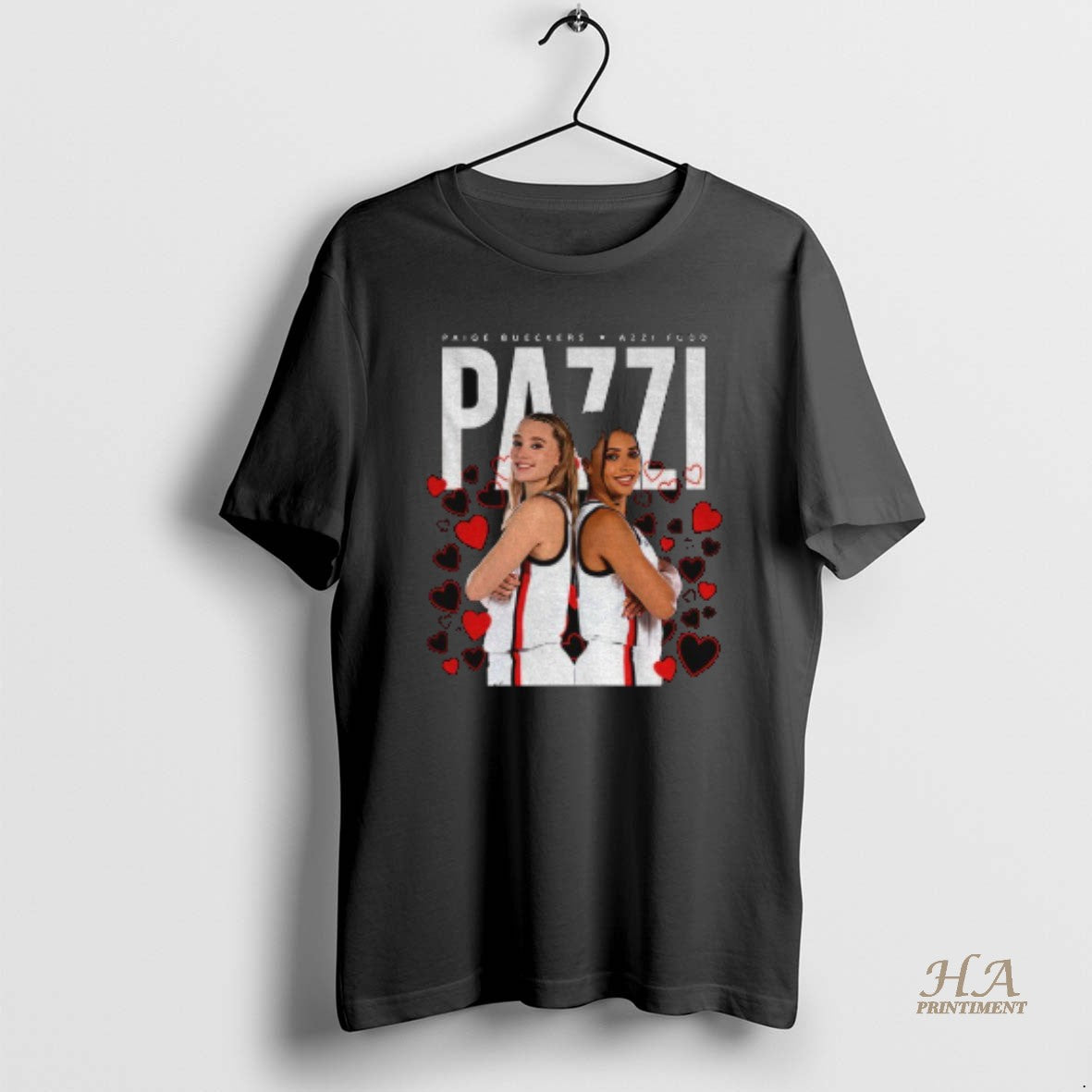 Official Pazzi Paige Bueckers X Azzi Fudd Wnba Shirt Hoodie Sweatshirt | PurePodTees.com