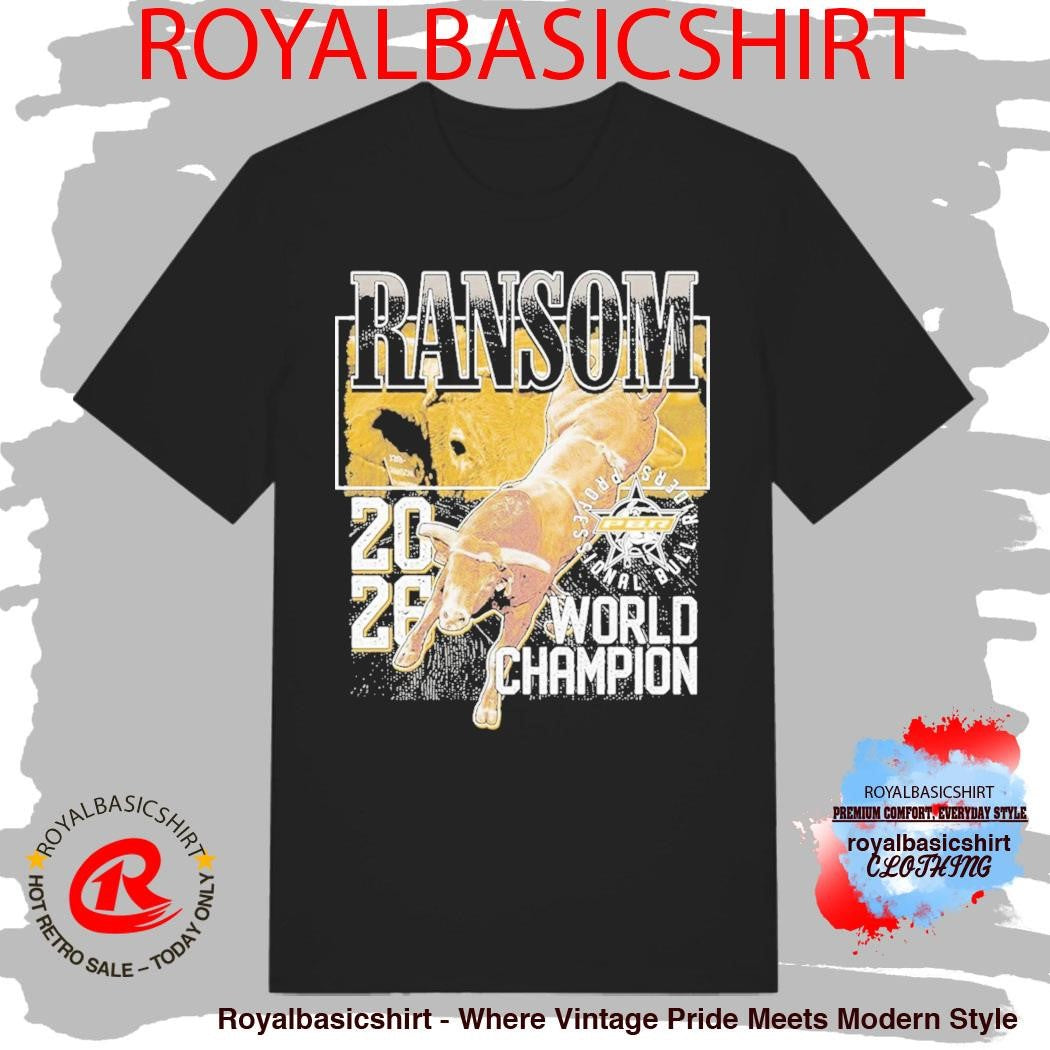 Pbr 2026 World Champion Bull Shirt