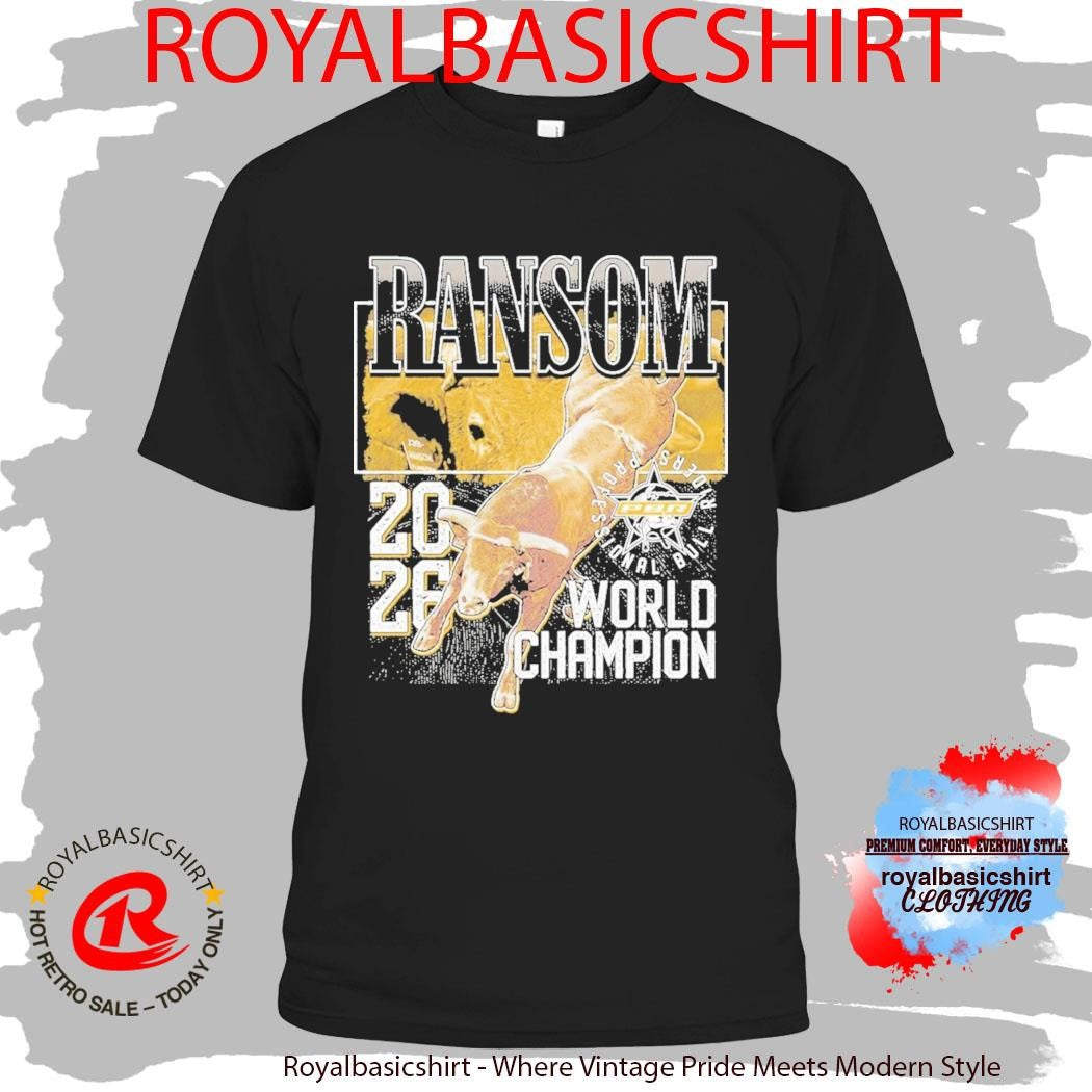 Pbr 2026 World Champion Bull Shirt