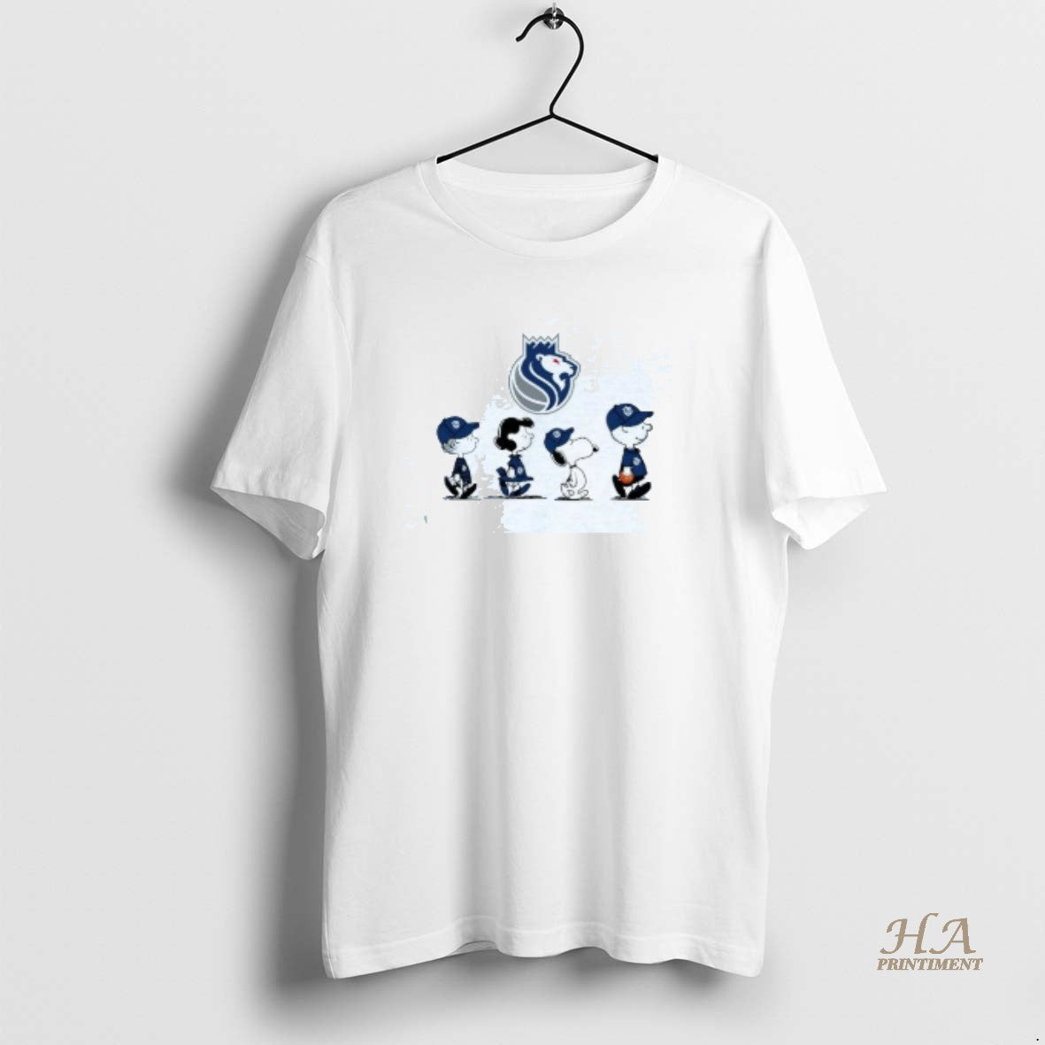 Official Peanuts Characters Sacramento Kings Shirt Hoodie Sweatshirt | PurePodTees.com