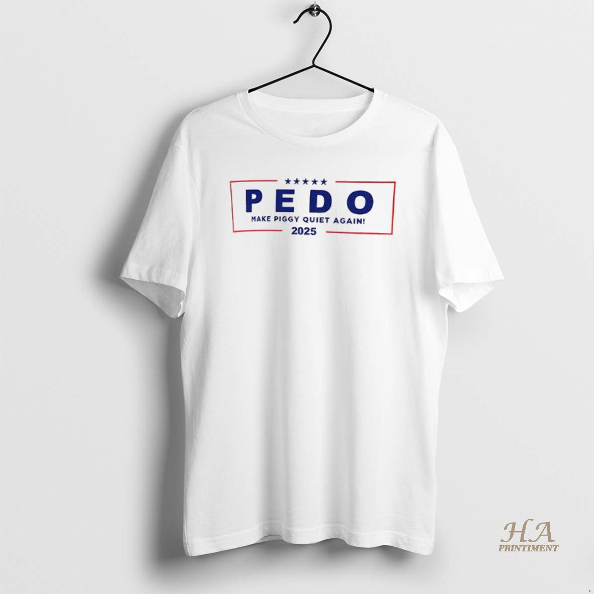 Official Pedo Make Piggy Quiet Again 2025 American Shirt Hoodie Sweatshirt | PurePodTees.com
