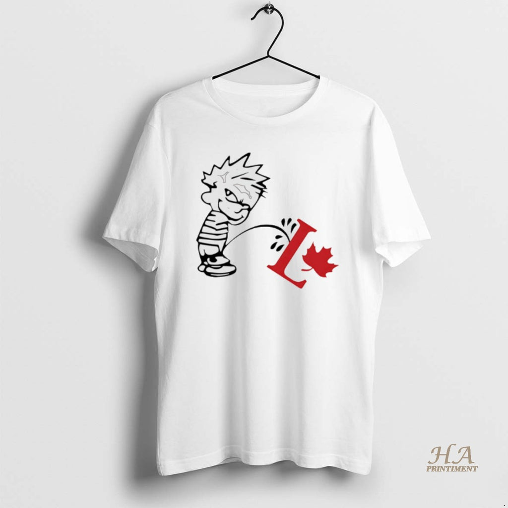 Official Peeing On The Liberal Party Of Canada Shirt Hoodie Sweatshirt | PurePodTees.com