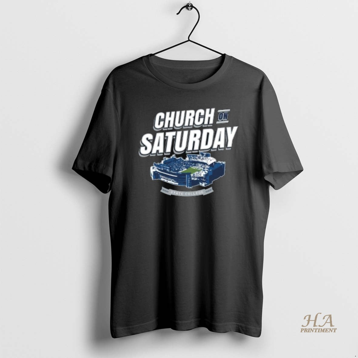 Official Penn State Nittany Lions College Church On Saturday Long Sleve Shirt Hoodie Sweatshirt | PurePodTees.com
