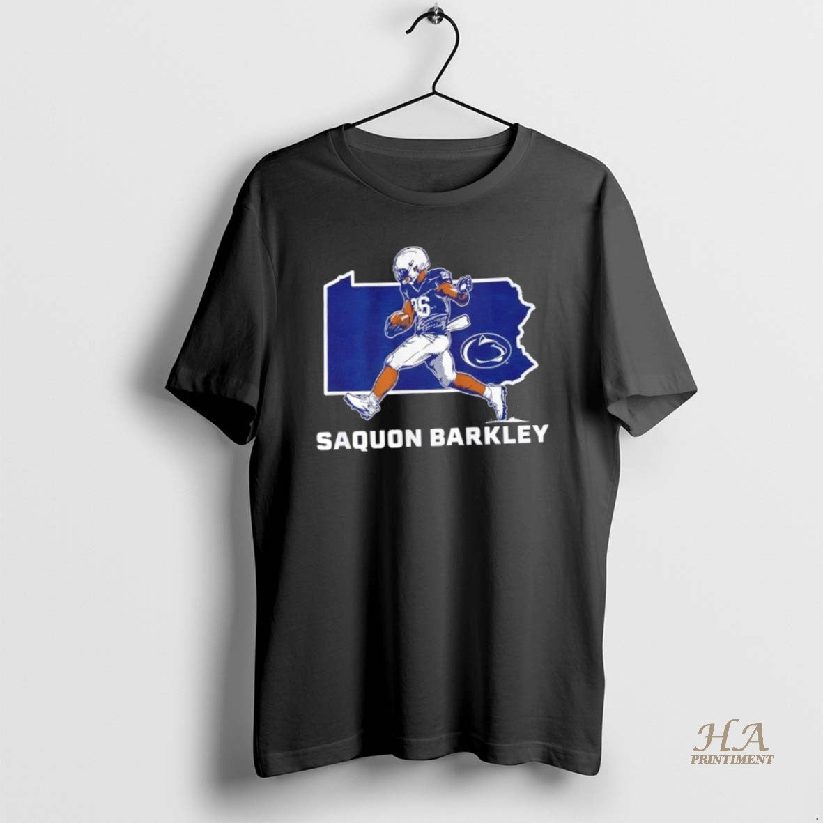 Official Penn State Nittany Lions Football Saquon Barkley Statestar Shirt Hoodie Sweatshirt | PurePodTees.com
