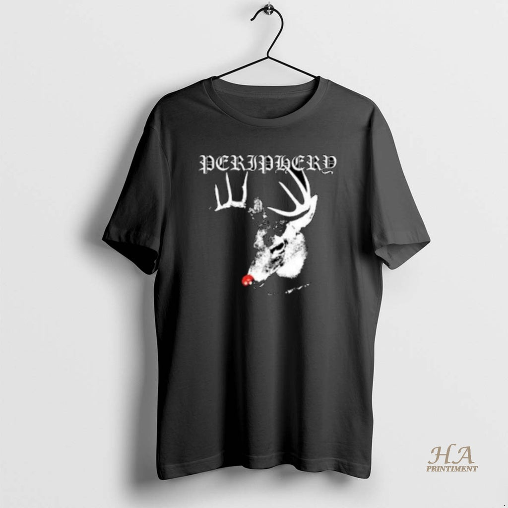 Official Periphery Reindeer Circle Black Shirt Hoodie Sweatshirt | PurePodTees.com