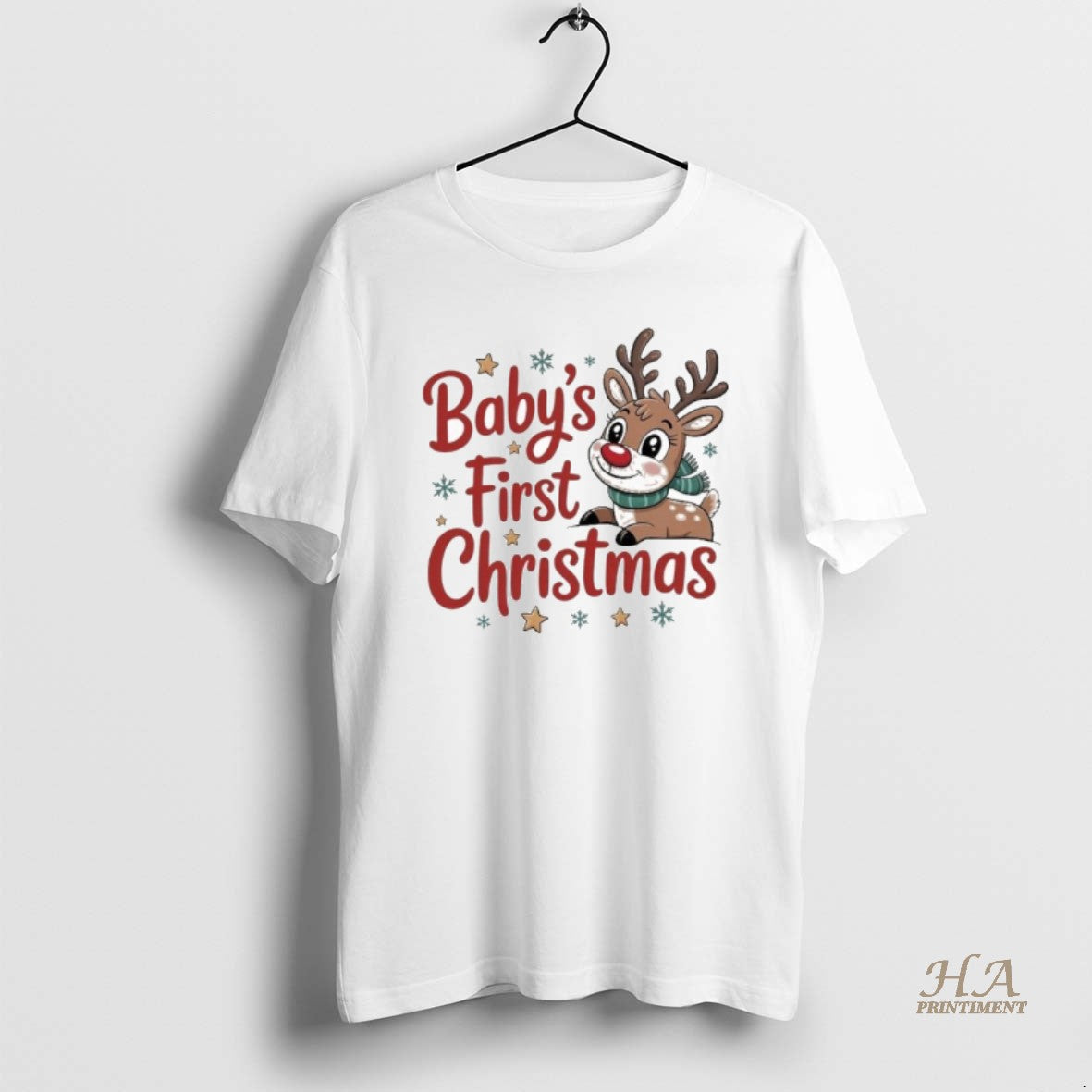 Official Personalized First Christmas Custom Name Text Shirt Hoodie Sweatshirt | PurePodTees.com