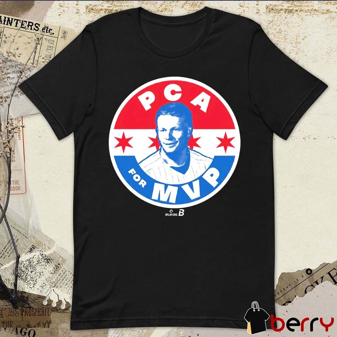 Pete Crow-Armstrong PCA For MVP Chicago Cubs MLB t-shirt