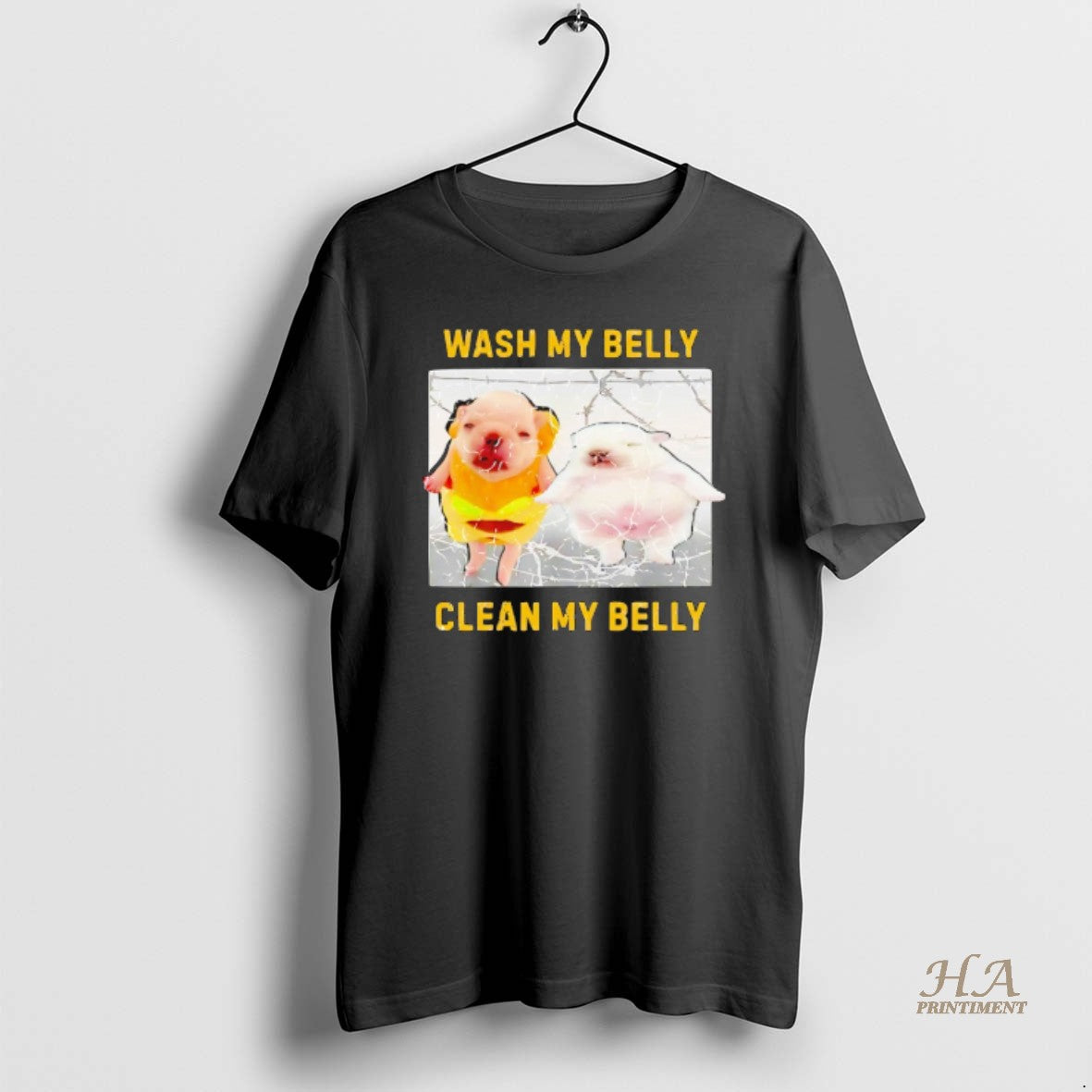 Official Pibble Wash My Belly Clean My Belly Meme Shirt Hoodie Sweatshirt | PurePodTees.com