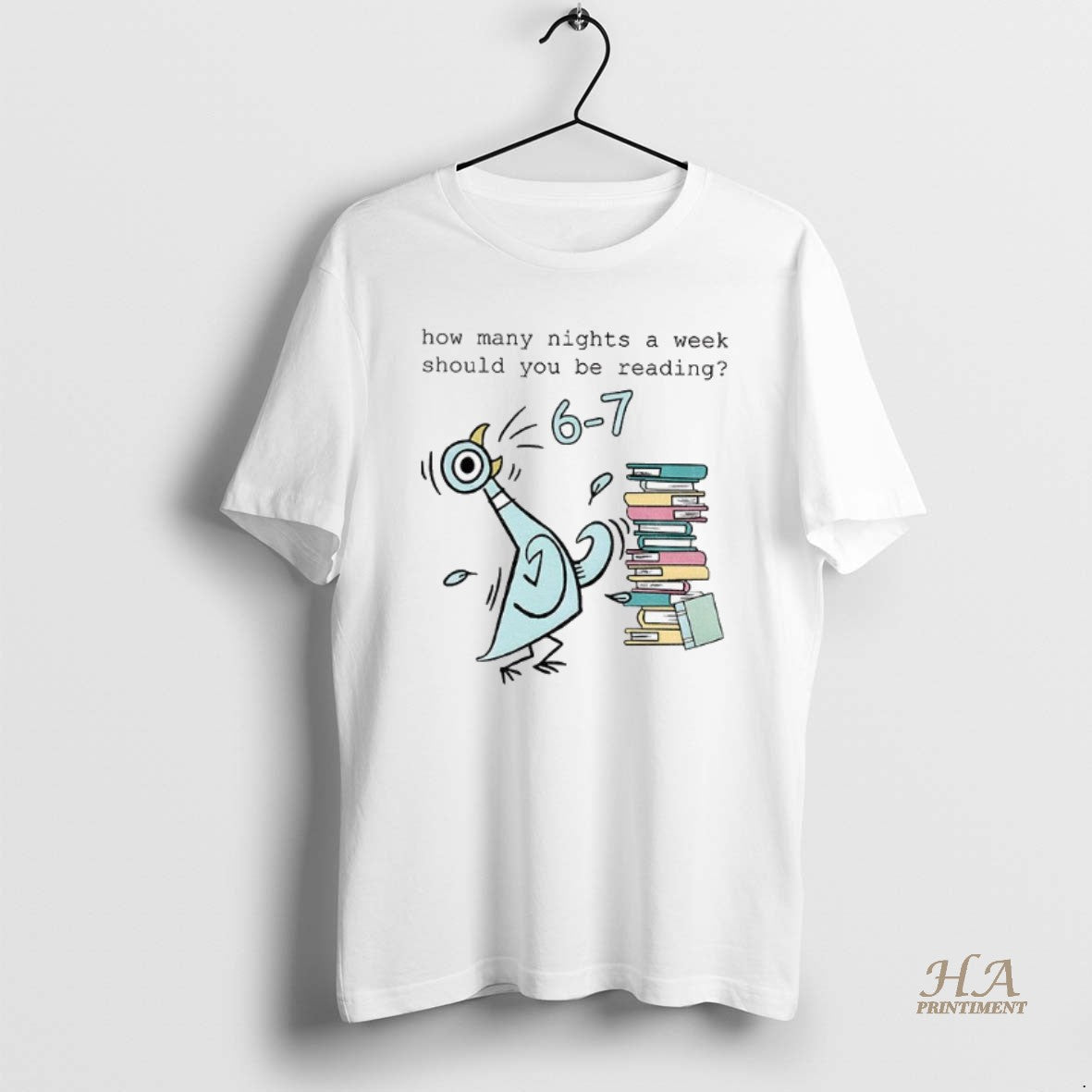 Official Pigeon Elephant Piggie Childrens Books How Many Nights A Week Should You Be Reading Shirt Hoodie Sweatshirt