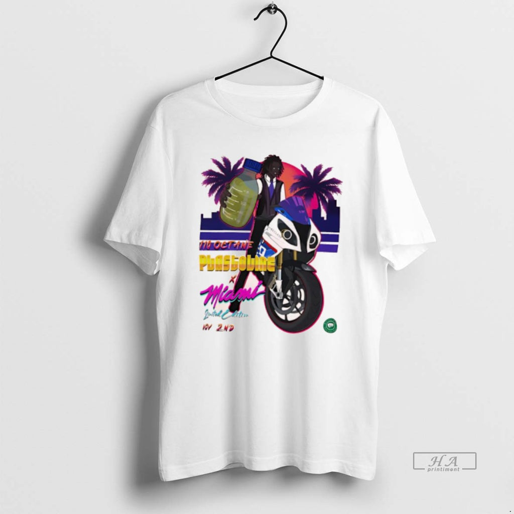 Official Plaskoline X Miami On November 2nd Live Demonstration 110 Octane Motorcycle