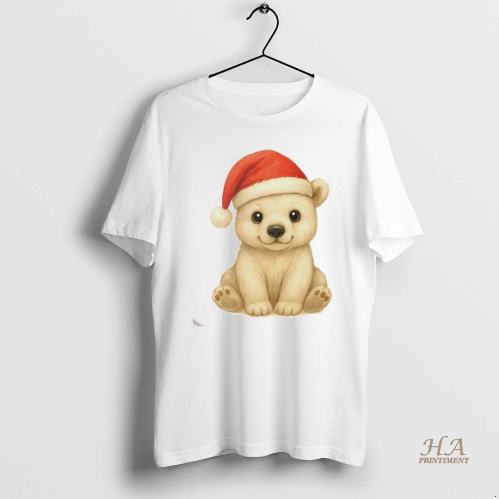 Official Polar Bear Baby Christmas Personalized Ornaments White Shirt Hoodie Sweatshirt | PurePodTees.com