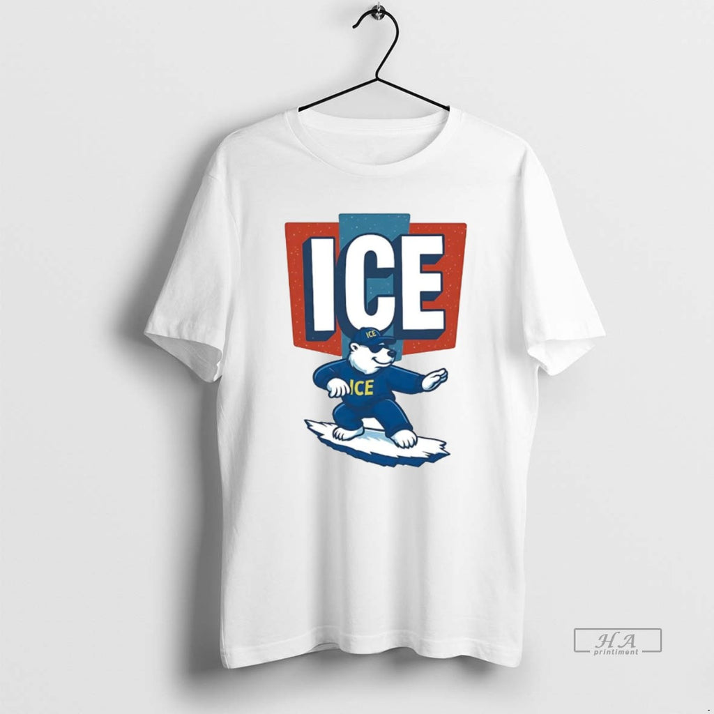 Official Polar Bear Surfing Ice