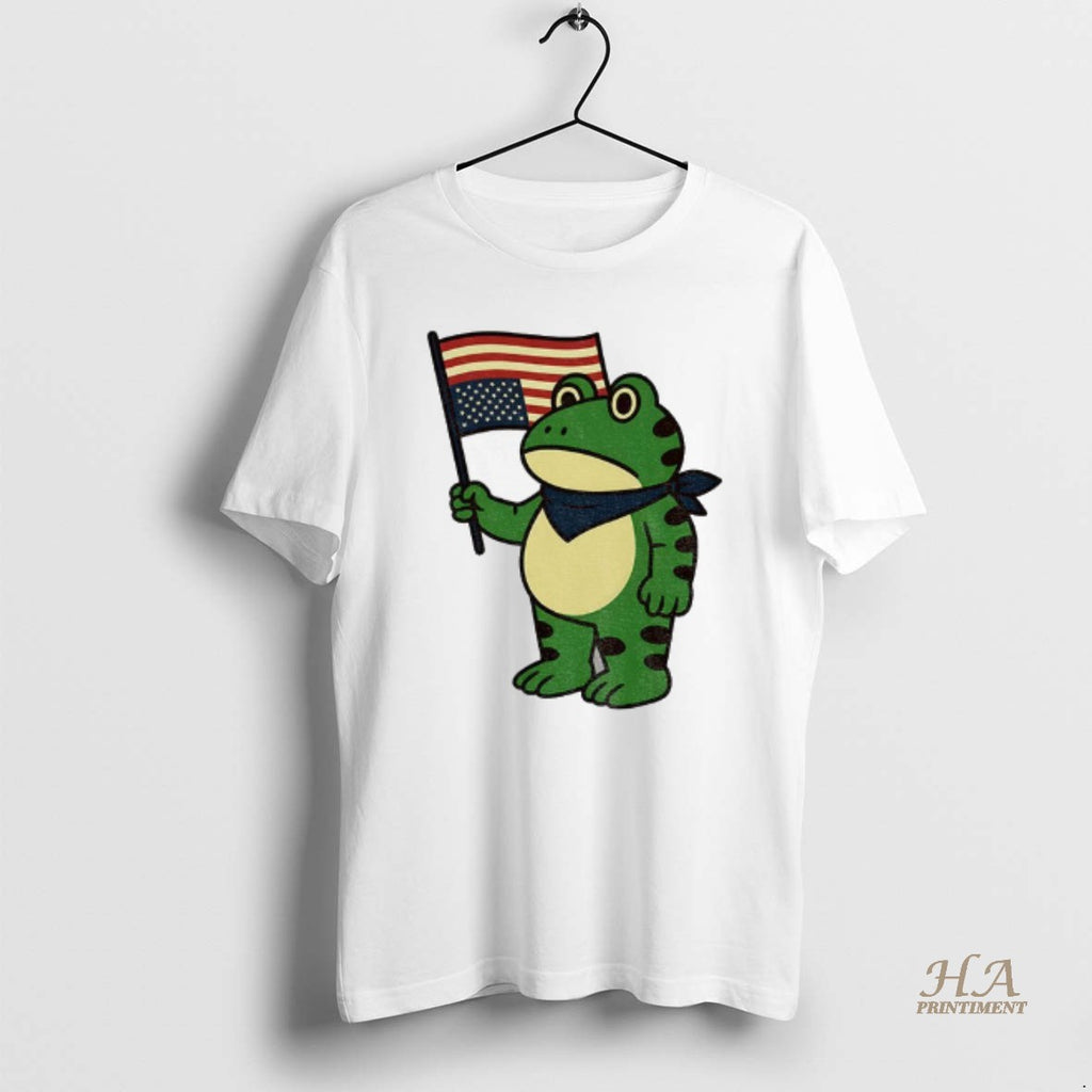 Official Portland Frog American Flag Freedom Anti Ice Shirt Hoodie Sweatshirt | PurePodTees.com