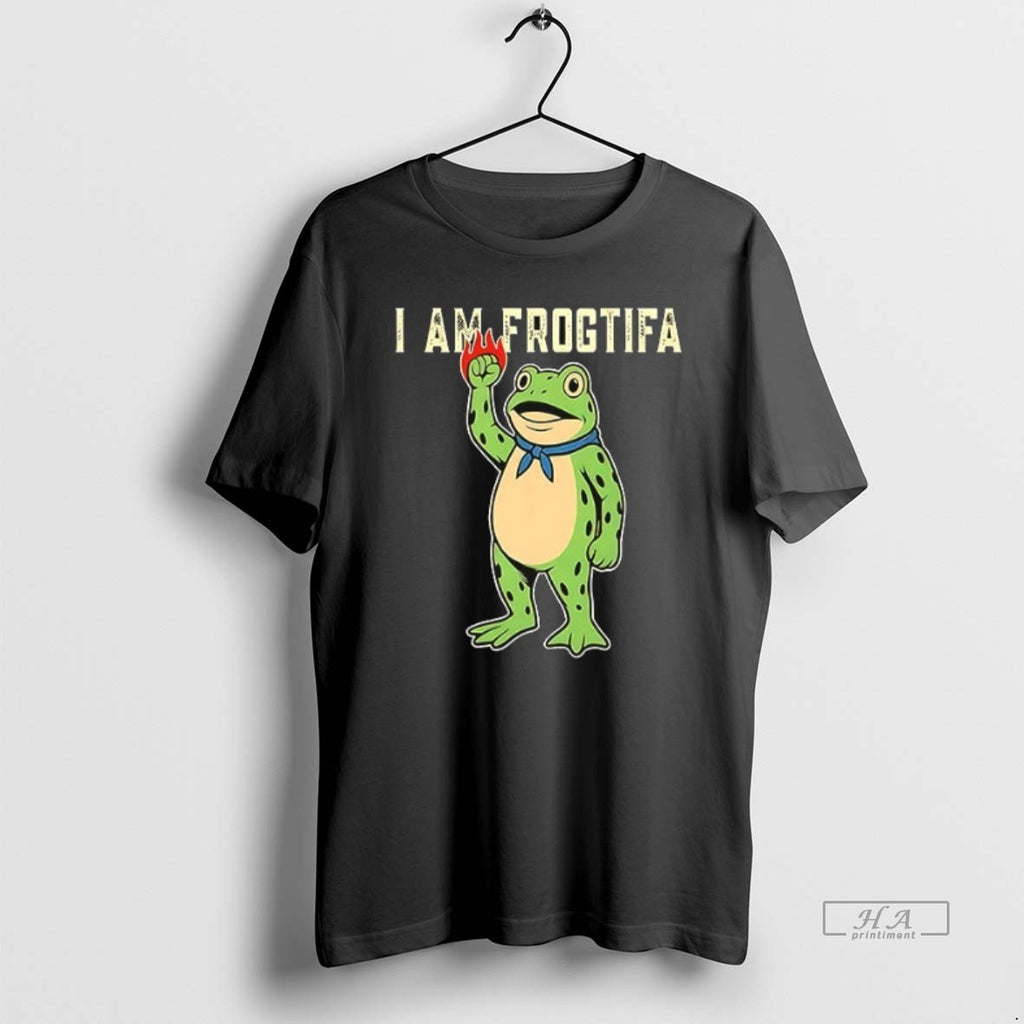 Official Portland Frog Protest I Am Frogtifa Anti Ice Ceramic Ceramic And Classic Dad Cap