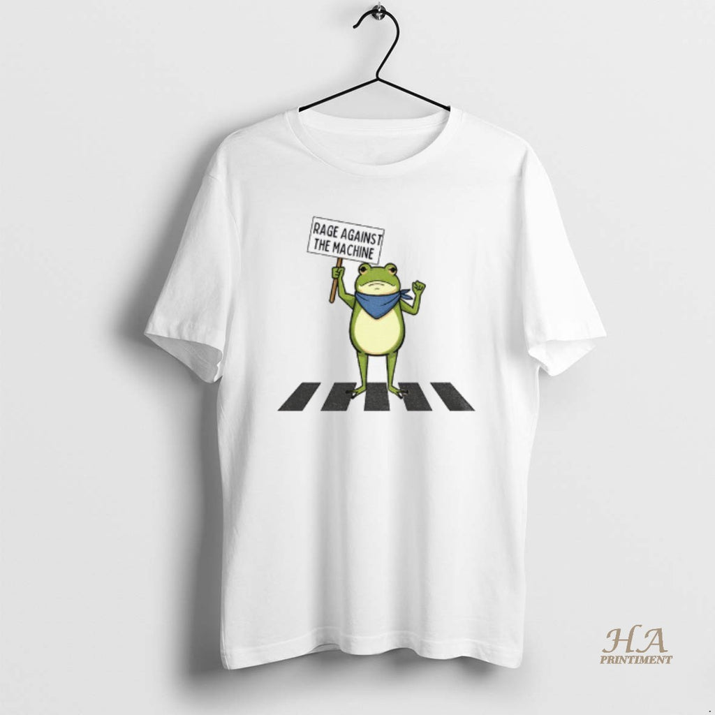 Official Portland Frog Rage Against The Machine Abolish Ice Anti Fascism Peaceful Protest Shirt Hoodie Sweatshirt