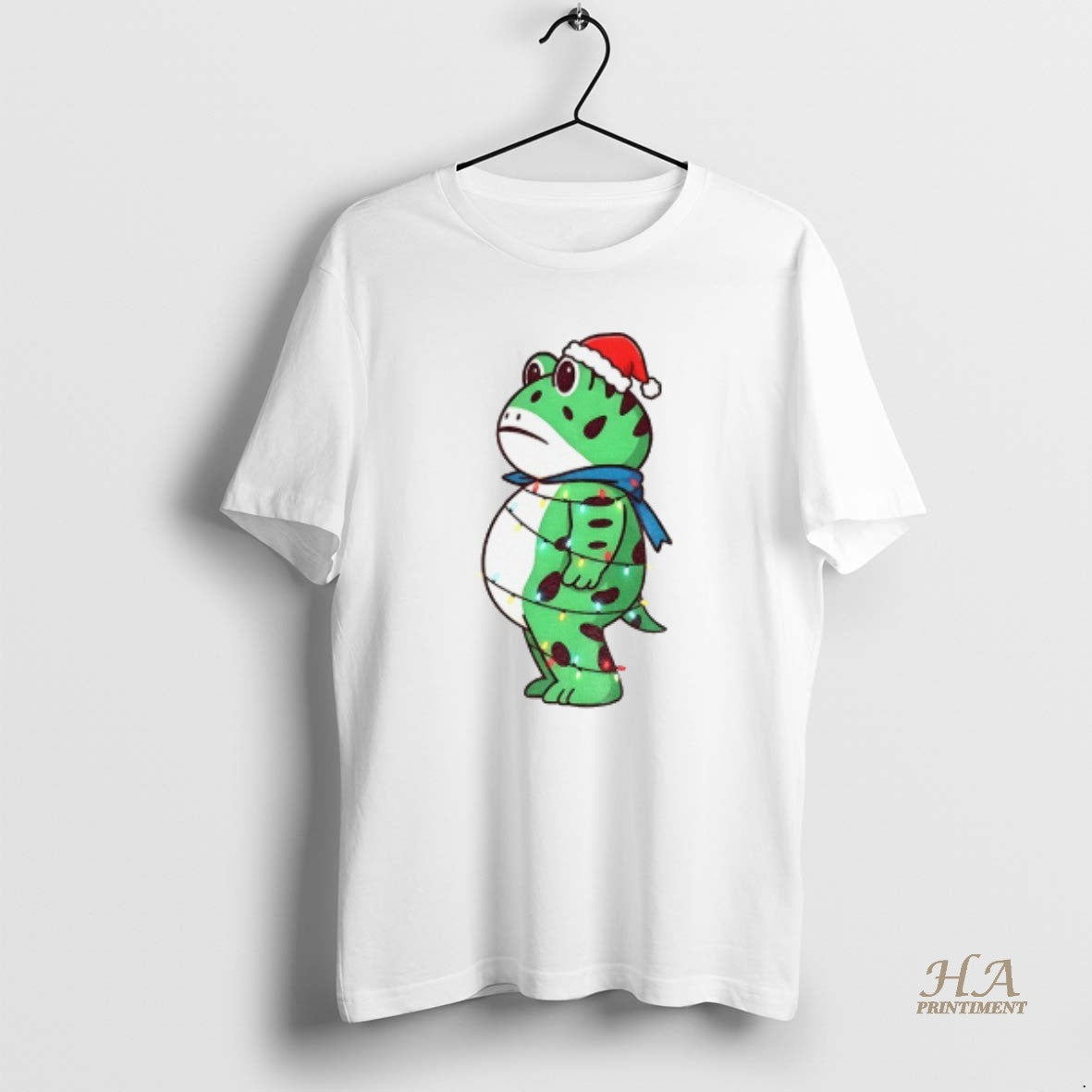 Official Portland Frog Santa Hat Anti Ice Anti Trump Merry Christmas Shirt Hoodie Sweatshirt | PurePodTees.com