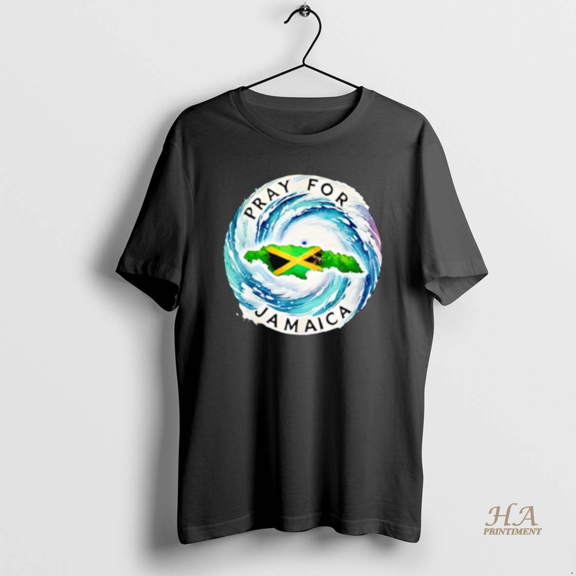 Official Pray For Jamaica Strong Hurricane Melissa Shirt Hoodie Sweatshirt | PurePodTees.com