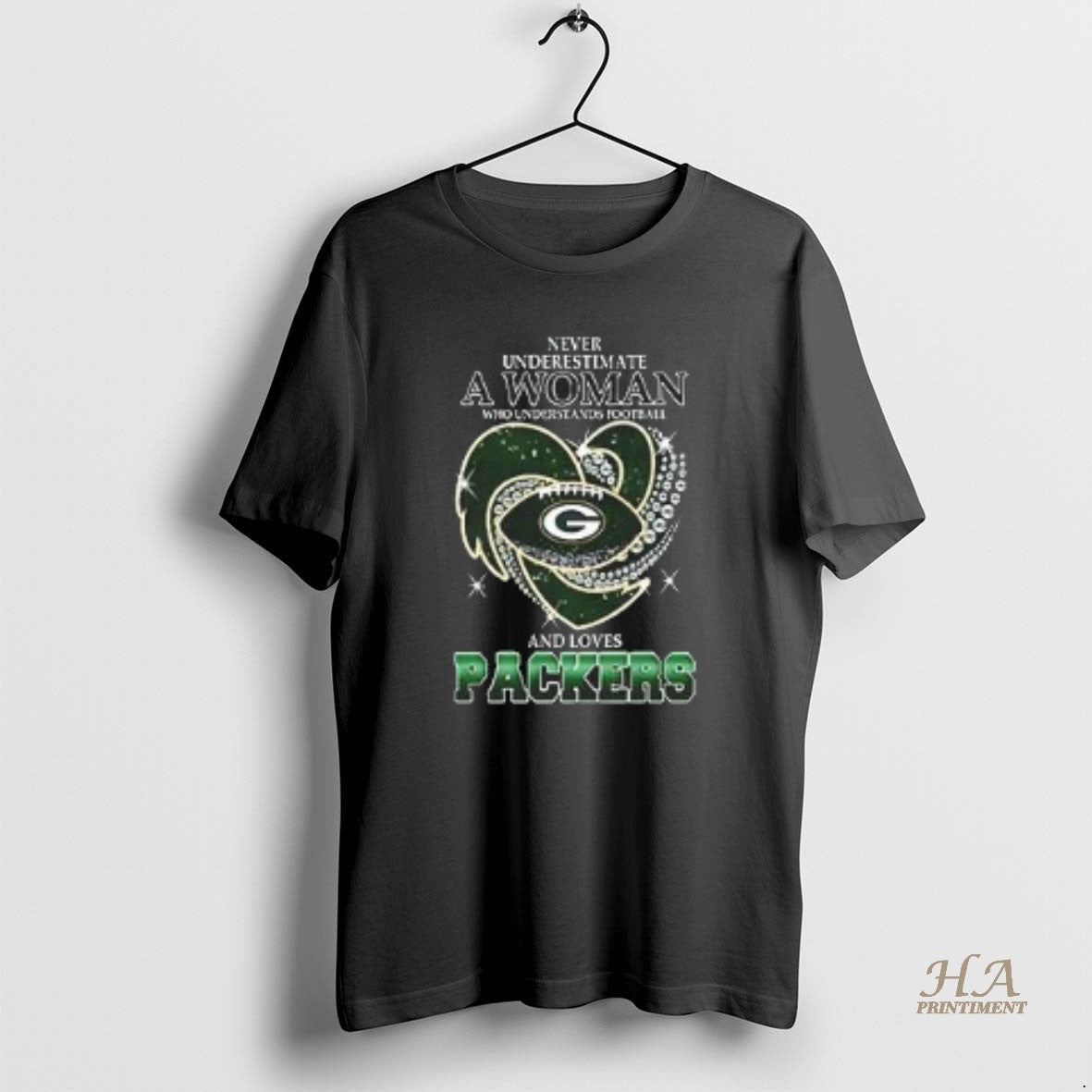 Official Premium Never Underestimate A Woman Who Understands Football And Loves Green Bay Packers Style Shirt Hoodie...