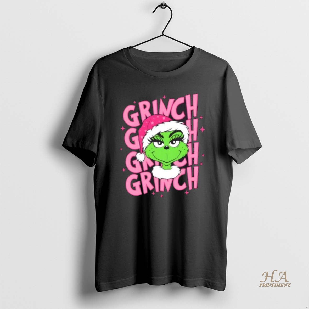 Official Pretty Grinch Merry Christmas Shirt Hoodie Sweatshirt | PurePodTees.com